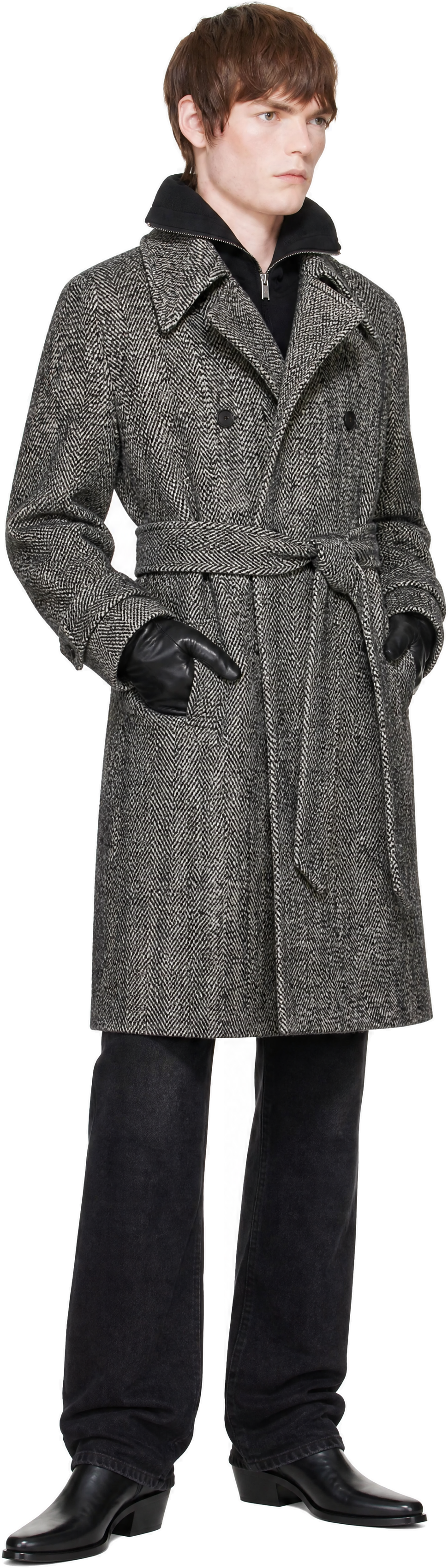 EGONlab - Gray Structured Coat