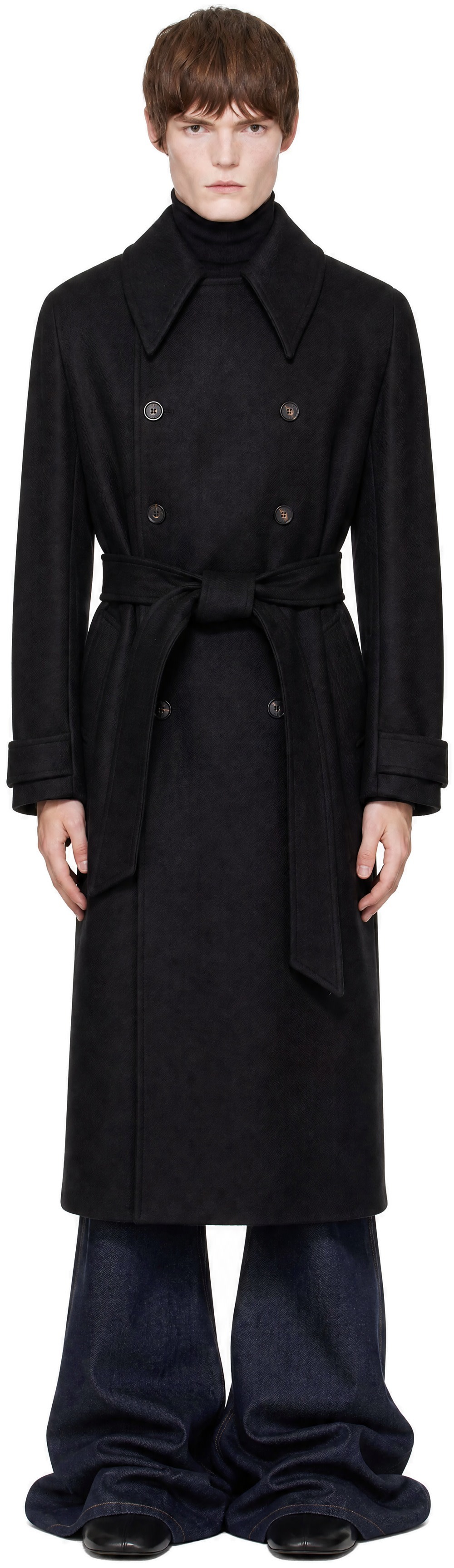 EGONlab - Black Structured Coat