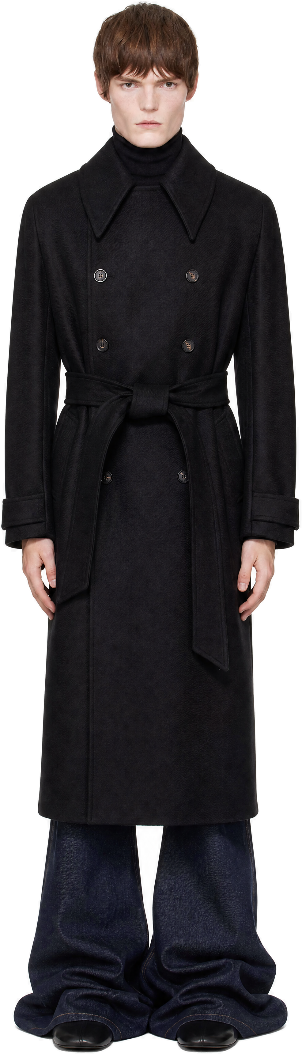 EGONlab - Black Structured Coat