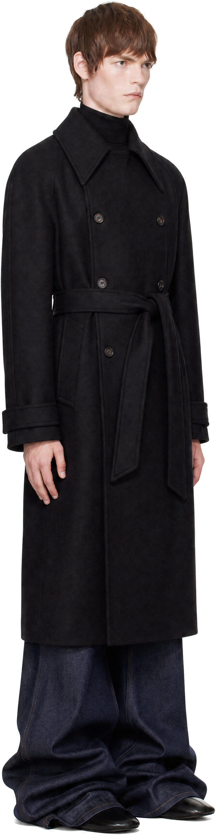 EGONlab - Black Structured Coat