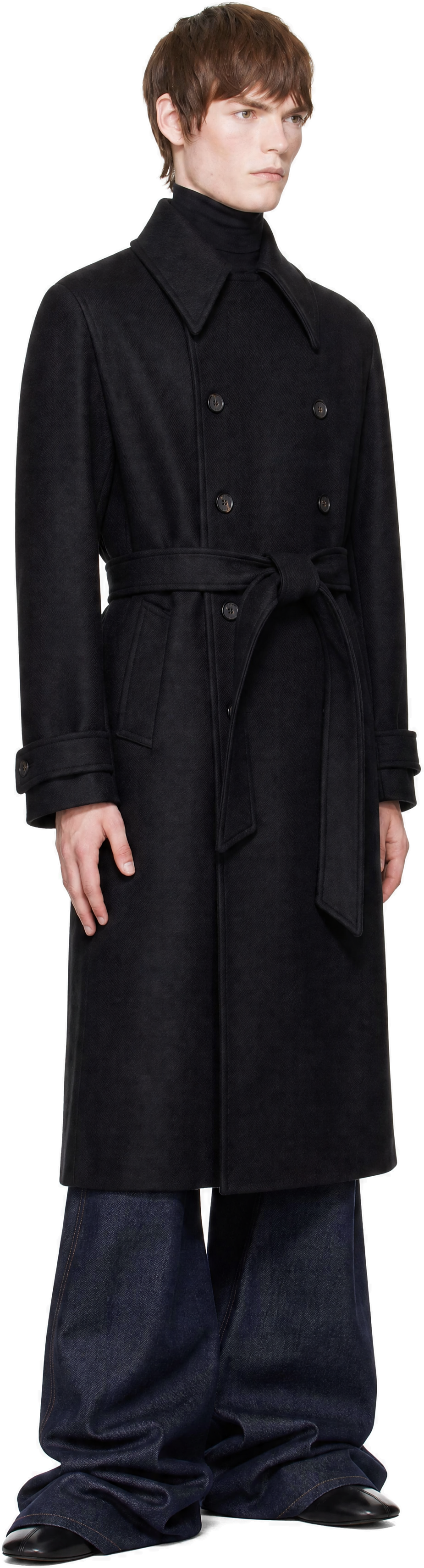 EGONlab - Manteau structuré noir