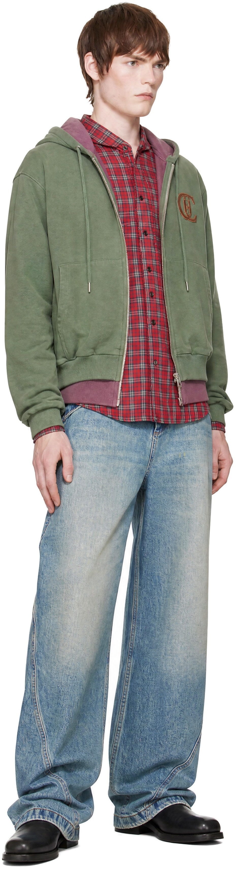 EGONlab - Blue Baggy Jeans