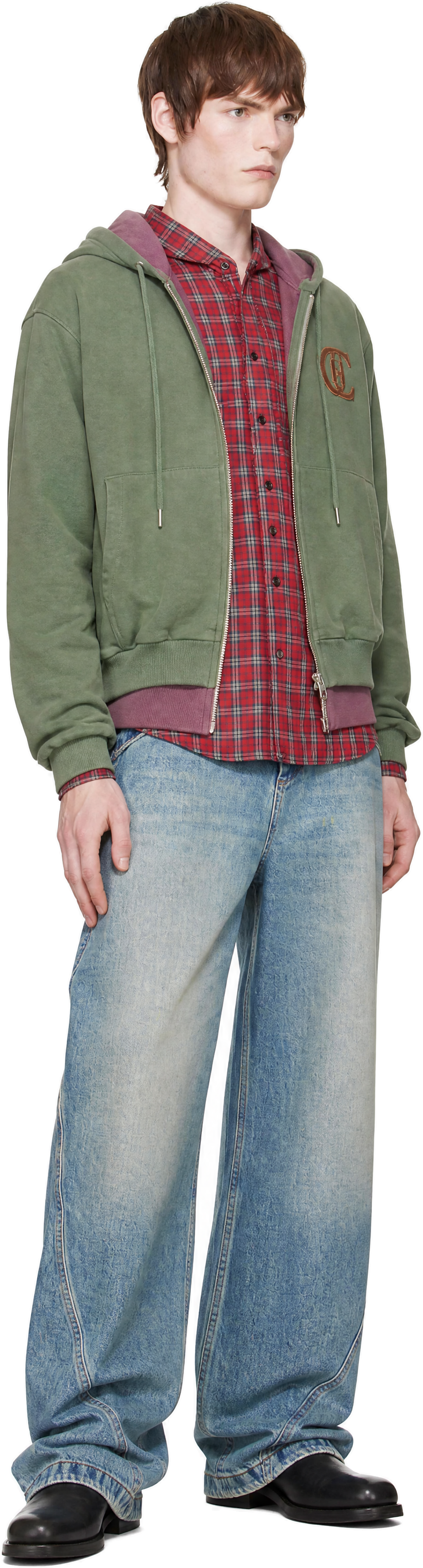 EGONlab - Blue Baggy Jeans