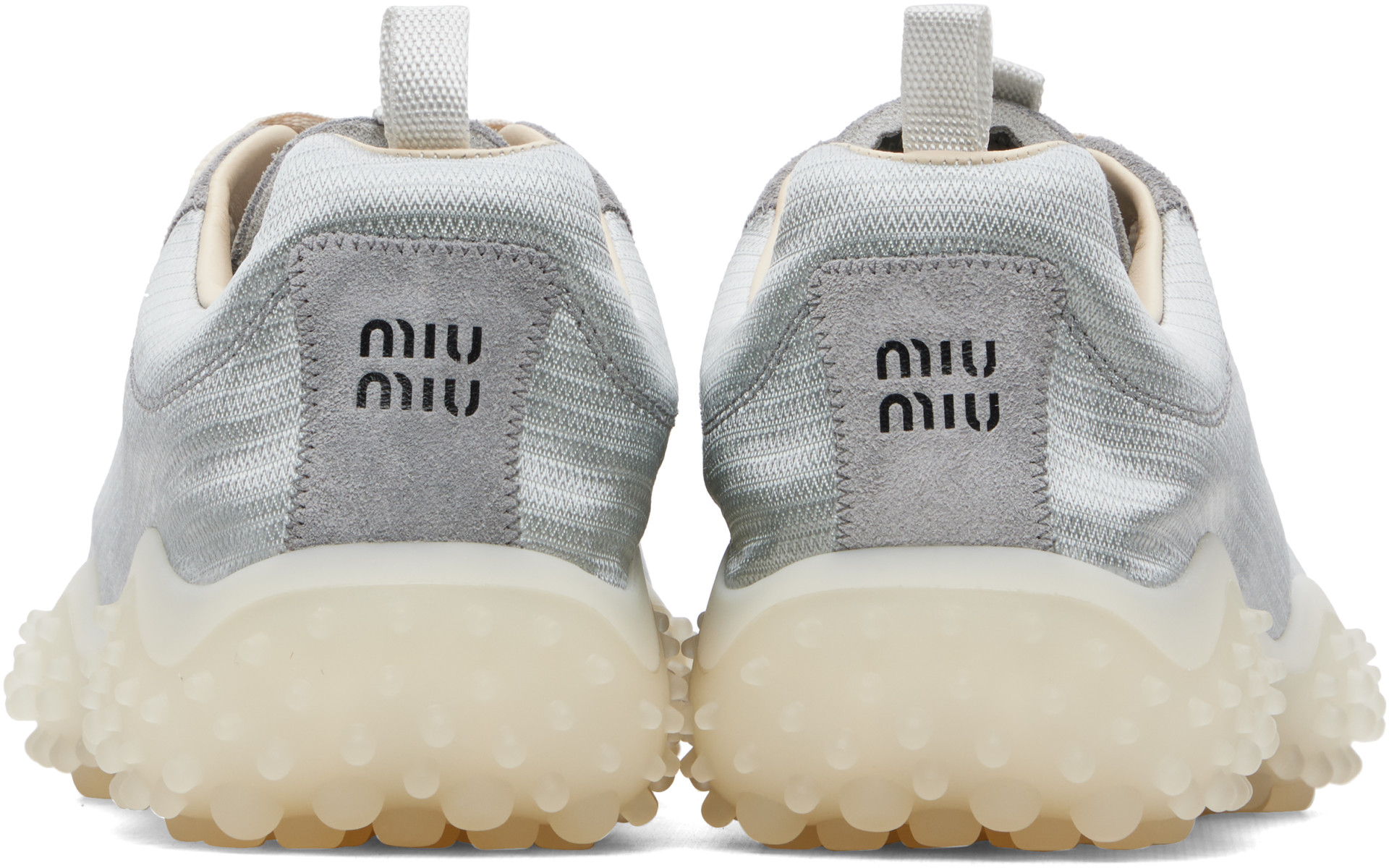 Miu Miu - Gray Bubble Sneakers