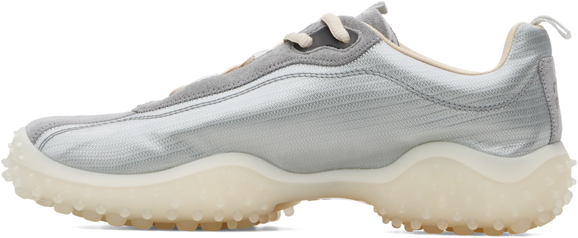 Miu Miu - Baskets Bubble gris