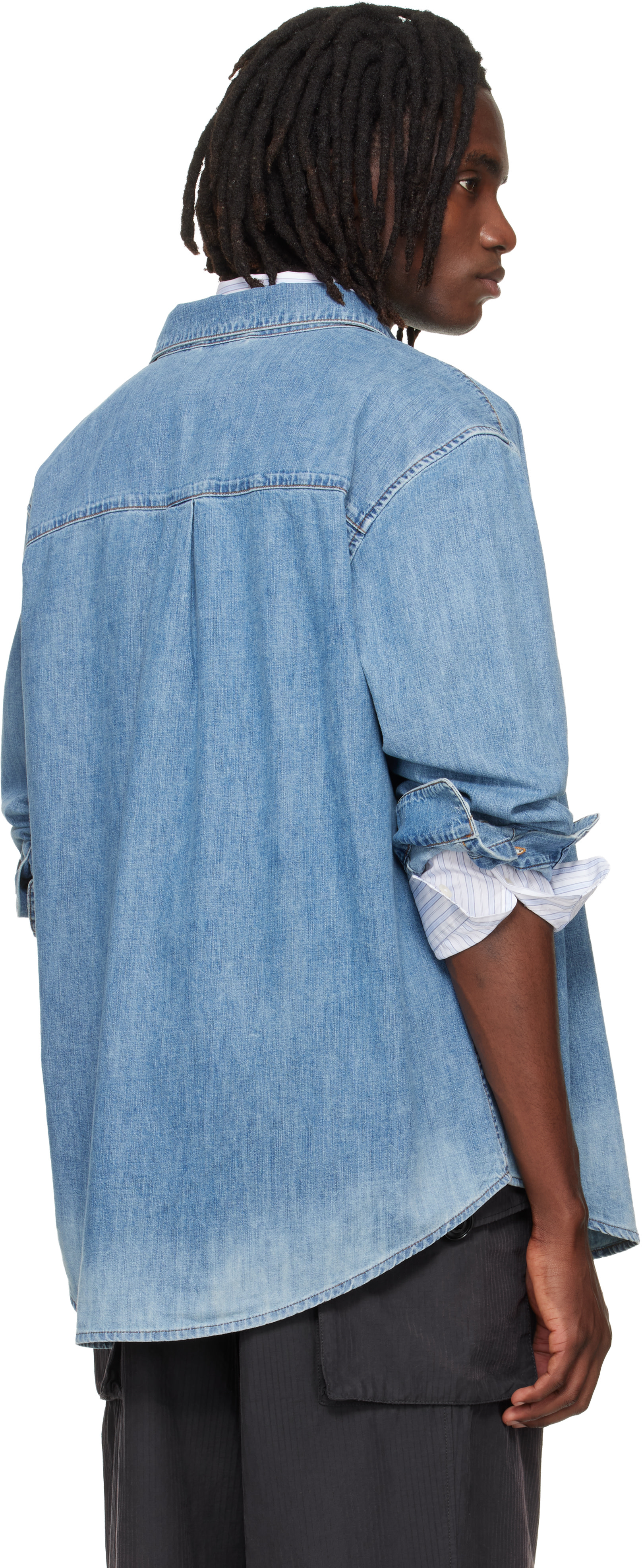 Miu Miu - Blue Chambray Shirt