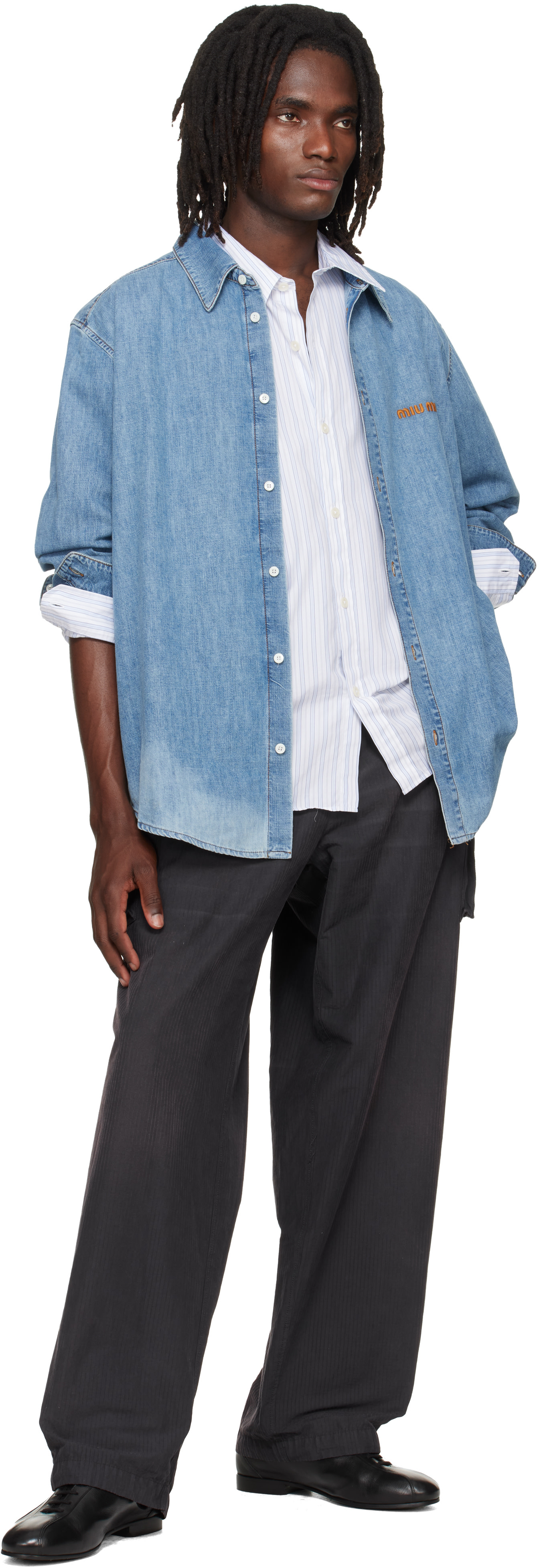 Miu Miu - Blue Chambray Shirt