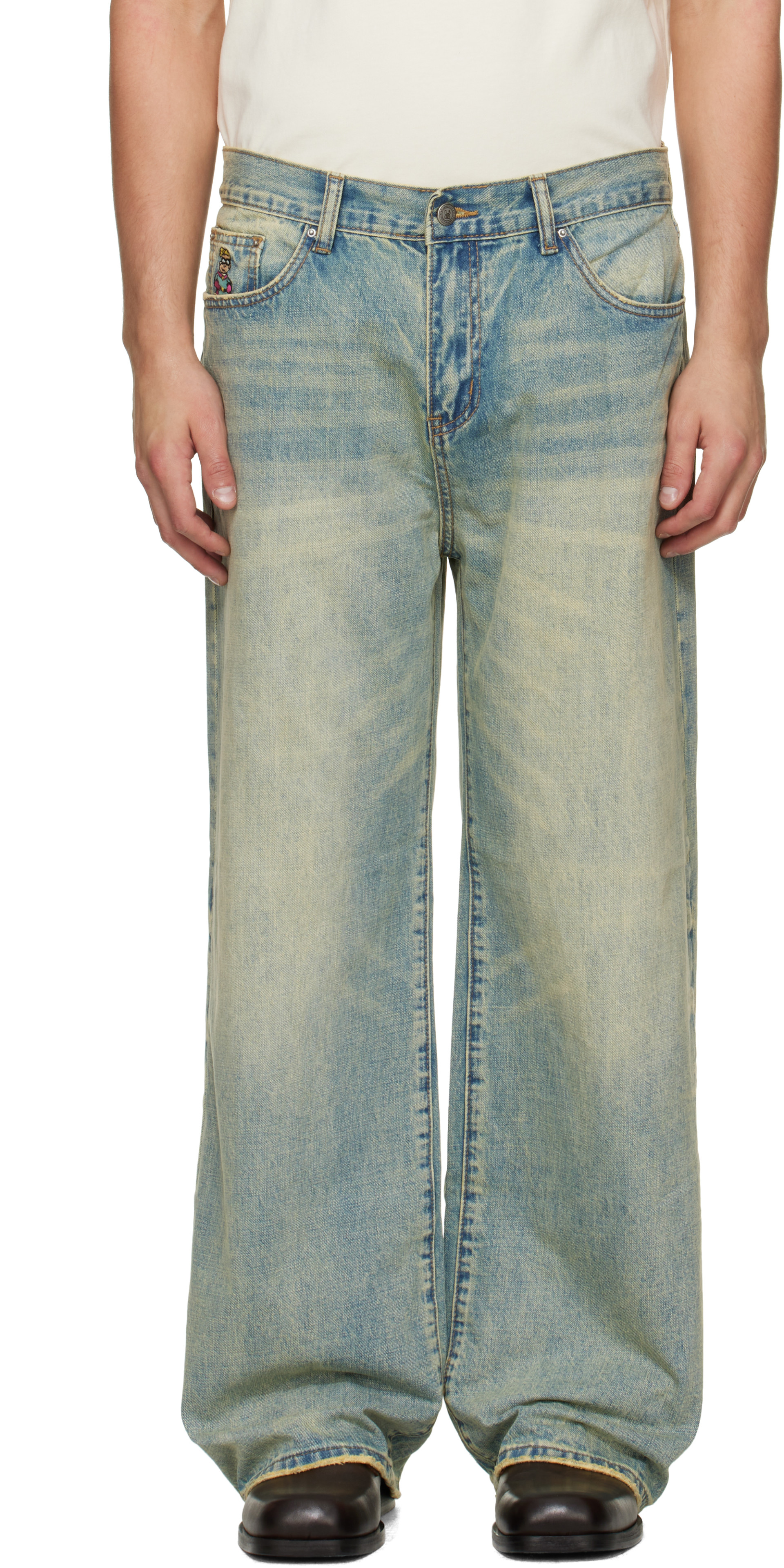 KidSuper - Blue 'Dove' Jeans