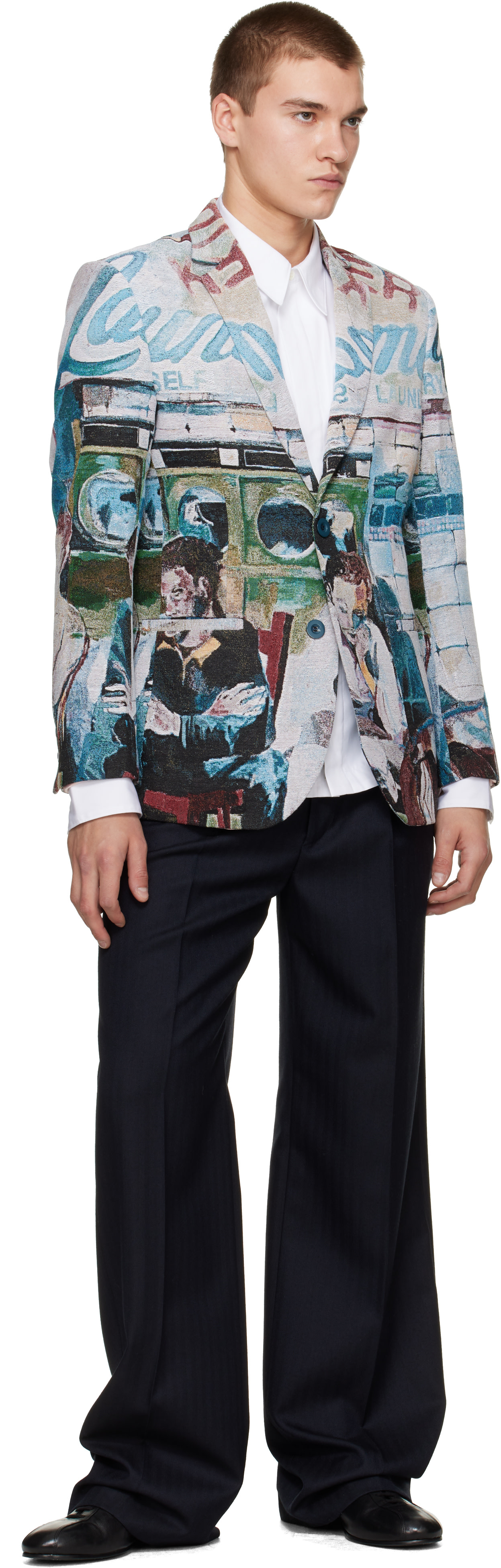 KidSuper - Multicolor 'Sunday Mornings' Jacquard Jacket