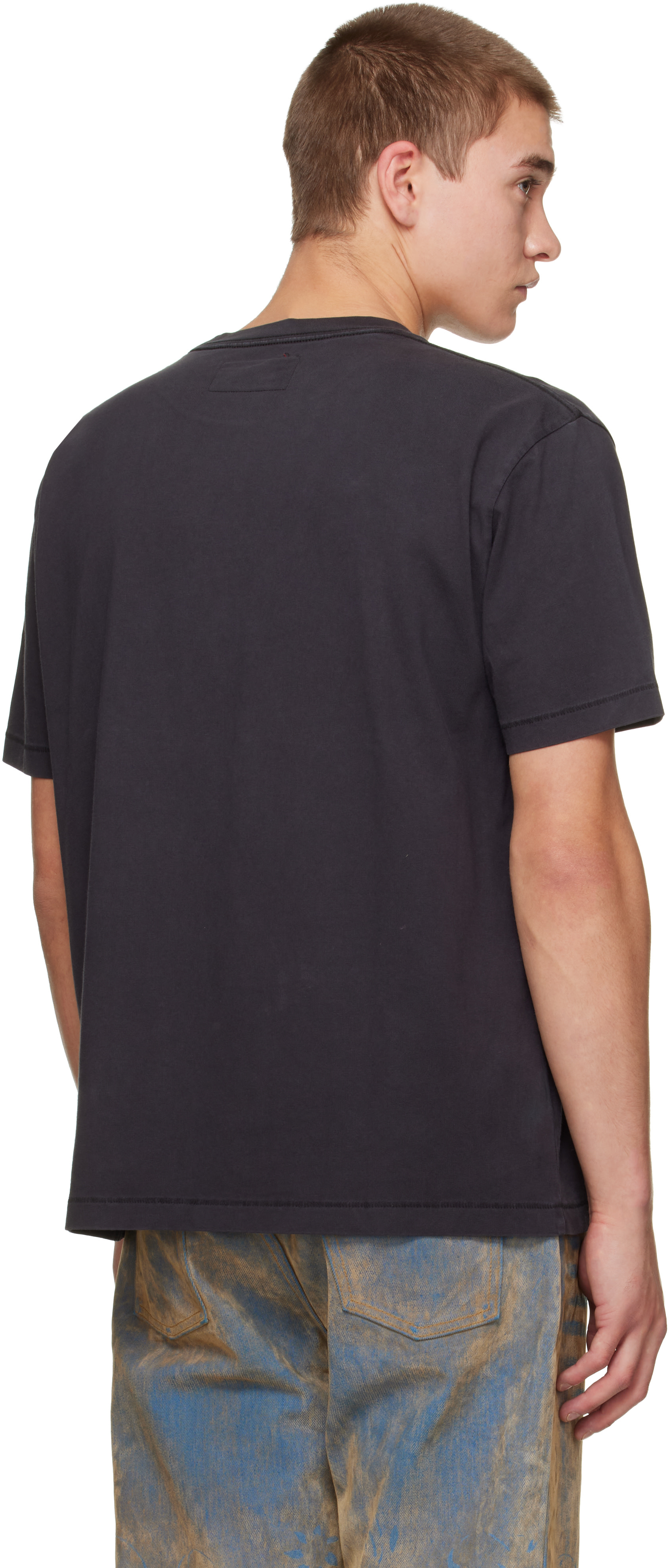 KidSuper - ブラック 'Sketched Faces' Tシャツ