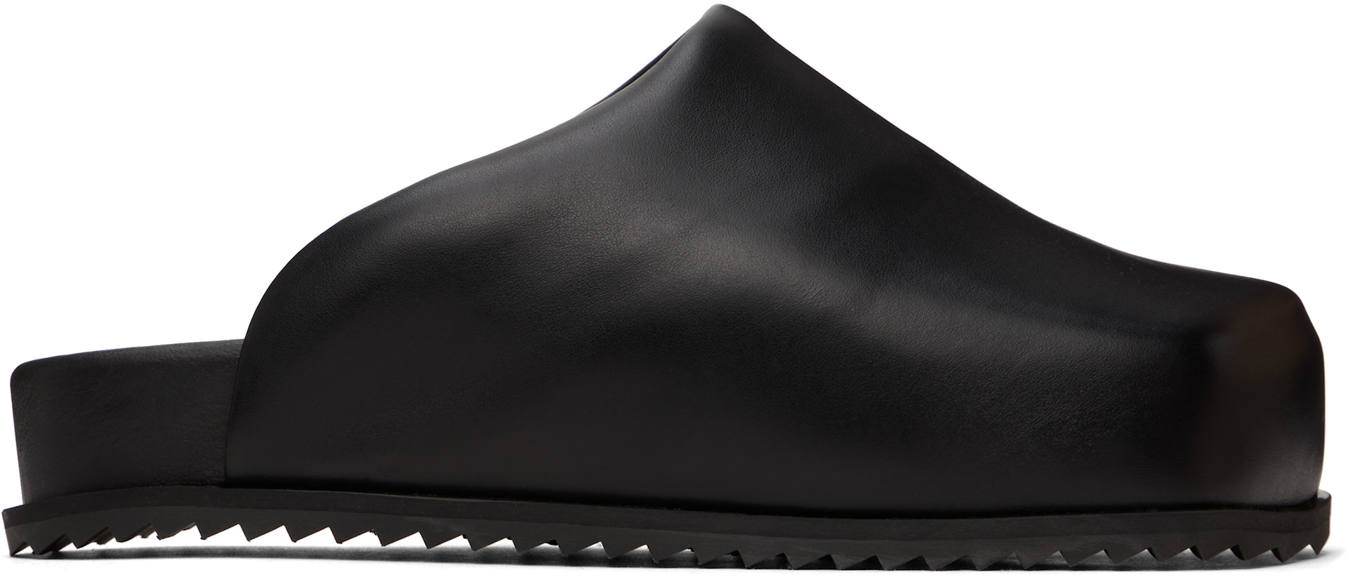 YUME YUME ローファー ブラック YUME YUME: Black Truck Slide Loafers | SSENSE