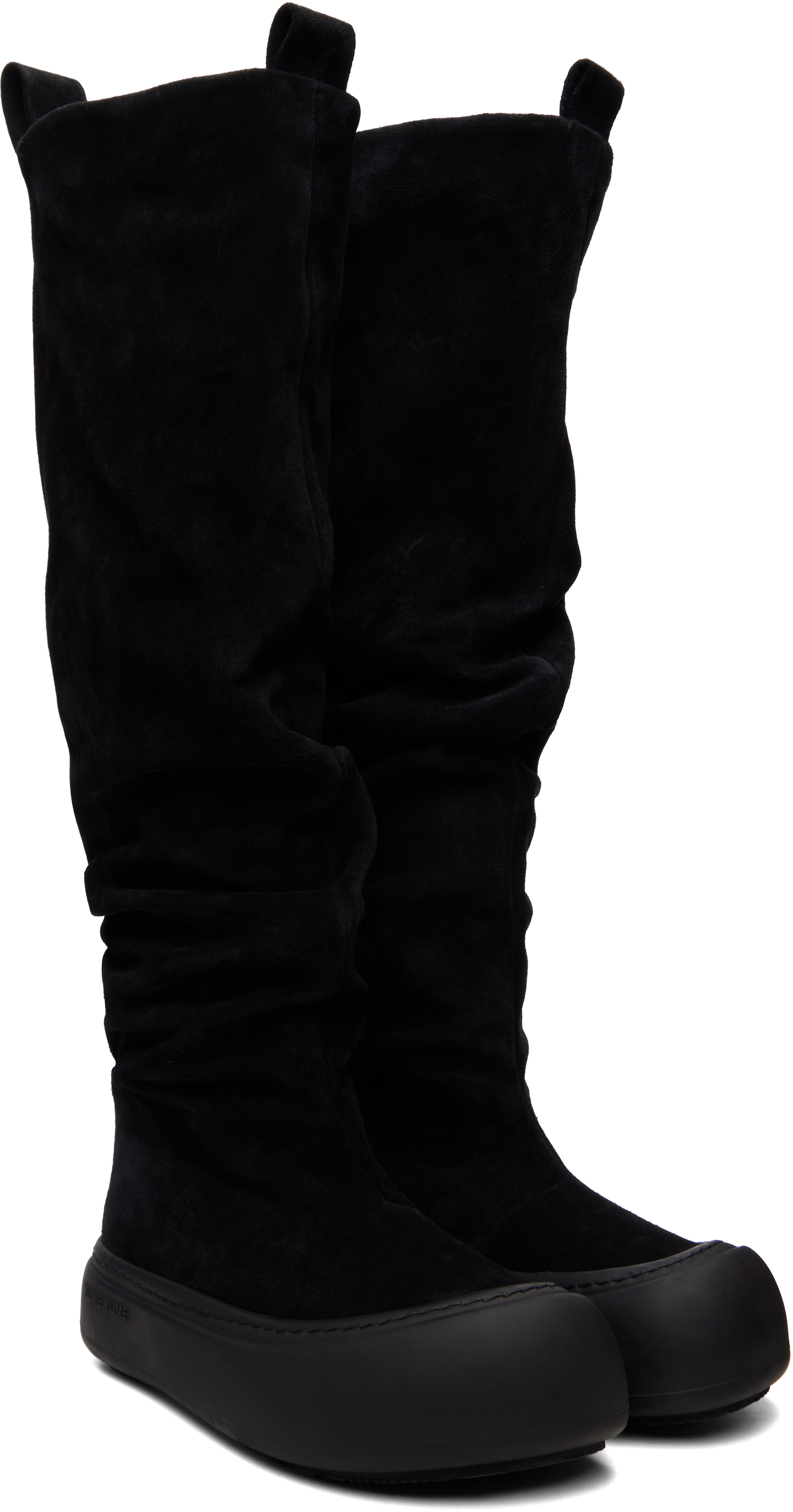 YUME YUME: SSENSE Exclusive Black Fisherman Chelsea Boots | SSENSE