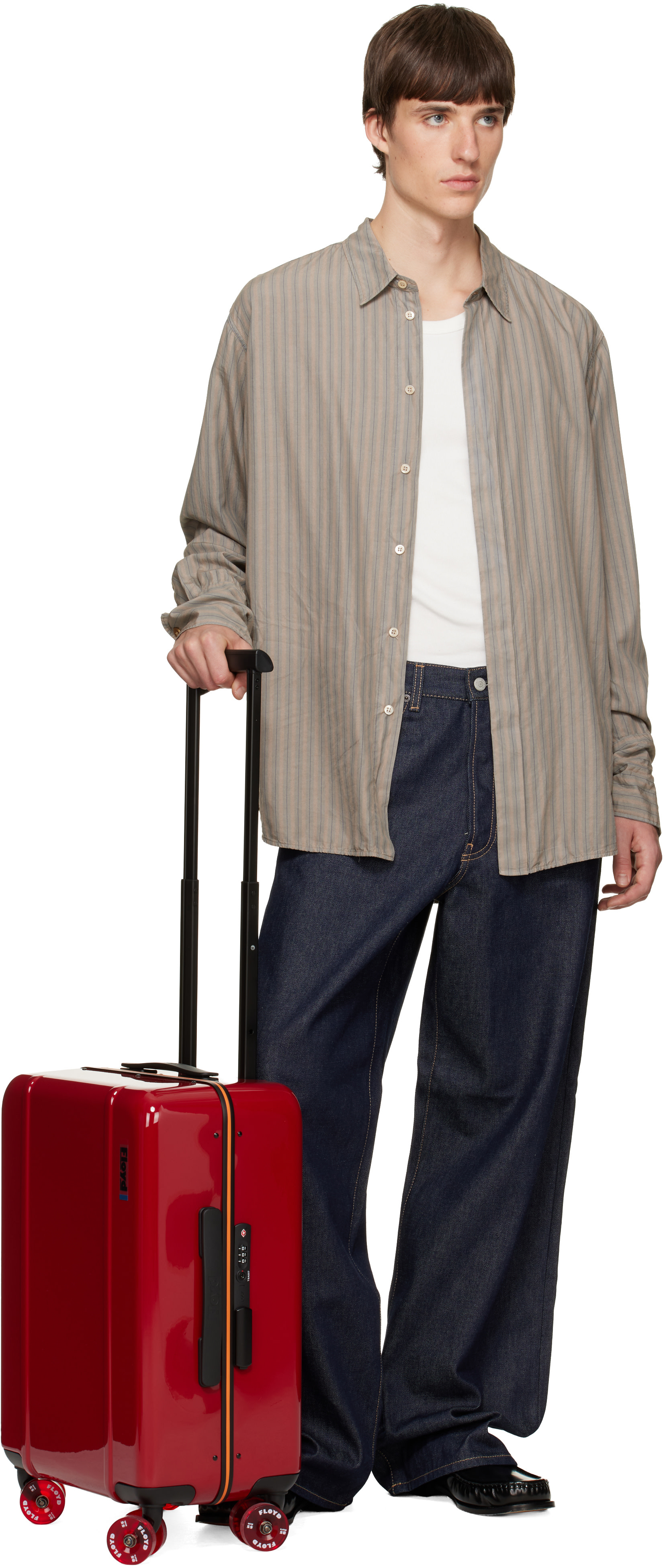 Floyd - Valise de cabine rouge
