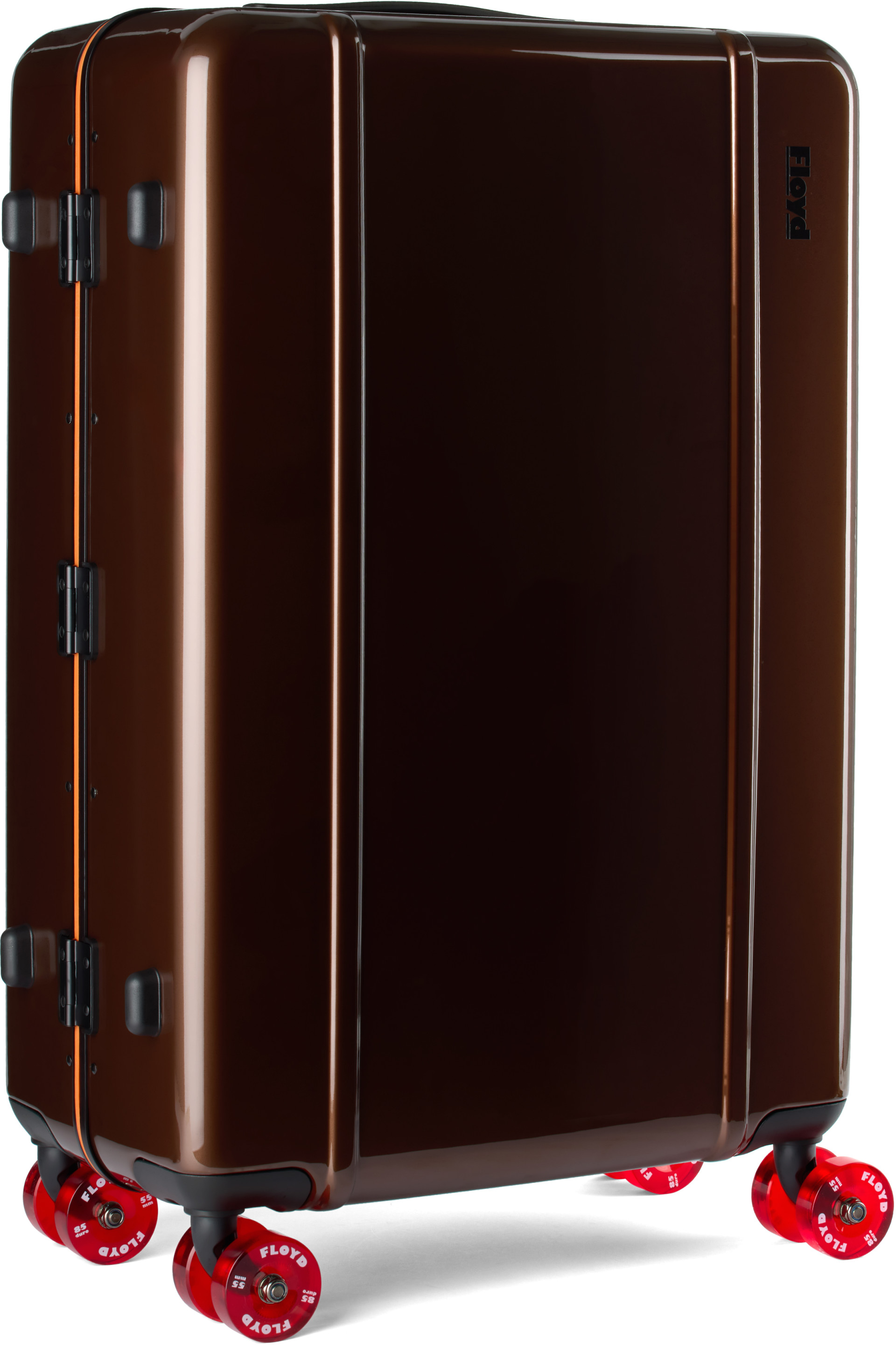 Floyd - Brown Check-In Suitcase