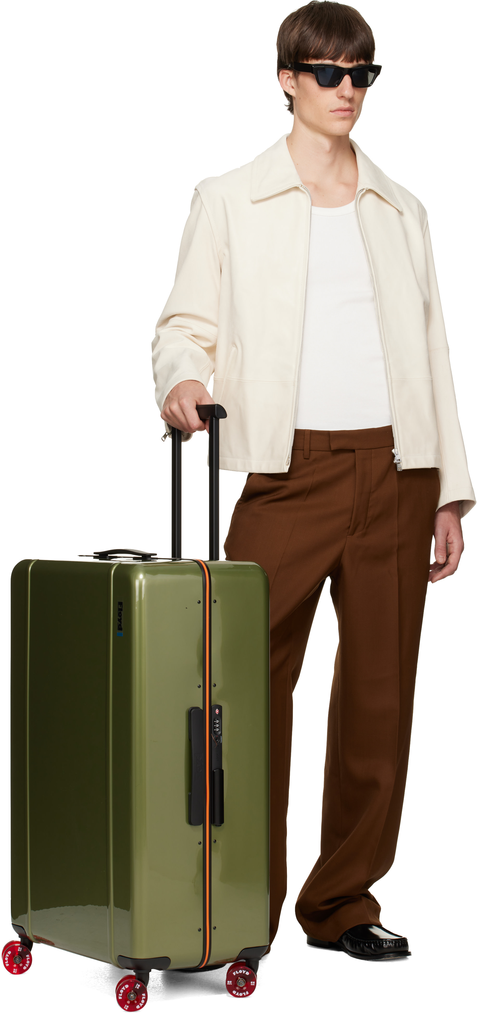 Floyd - Green Trunk Suitcase