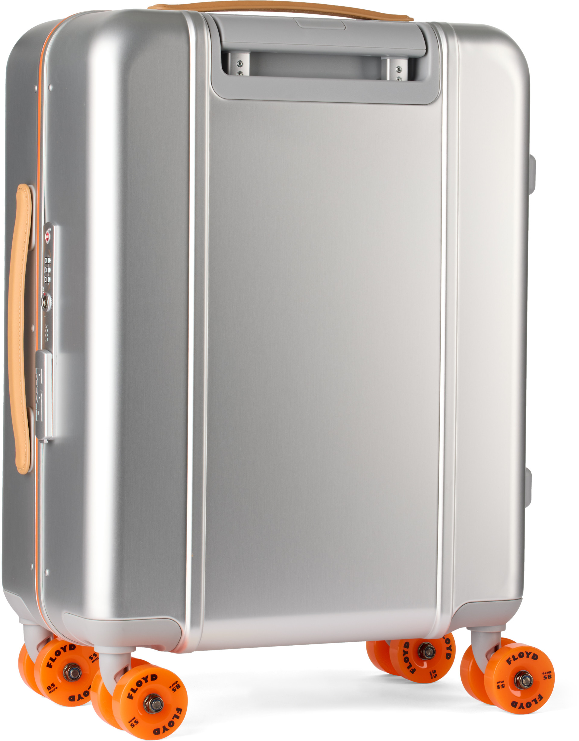 Floyd - Silver Cabin Aluminum Suitcase