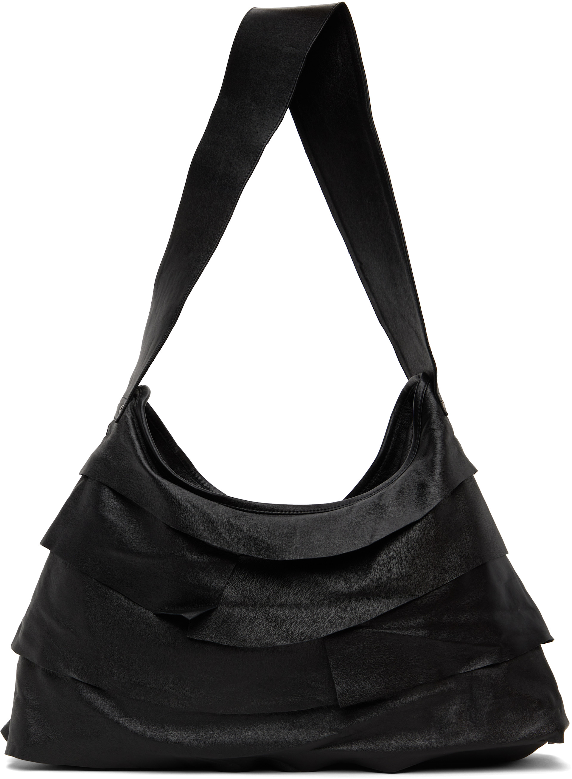 【Belle☆】バッグ Belle Anna: Black Mimi Maxi Bag | SSENSE