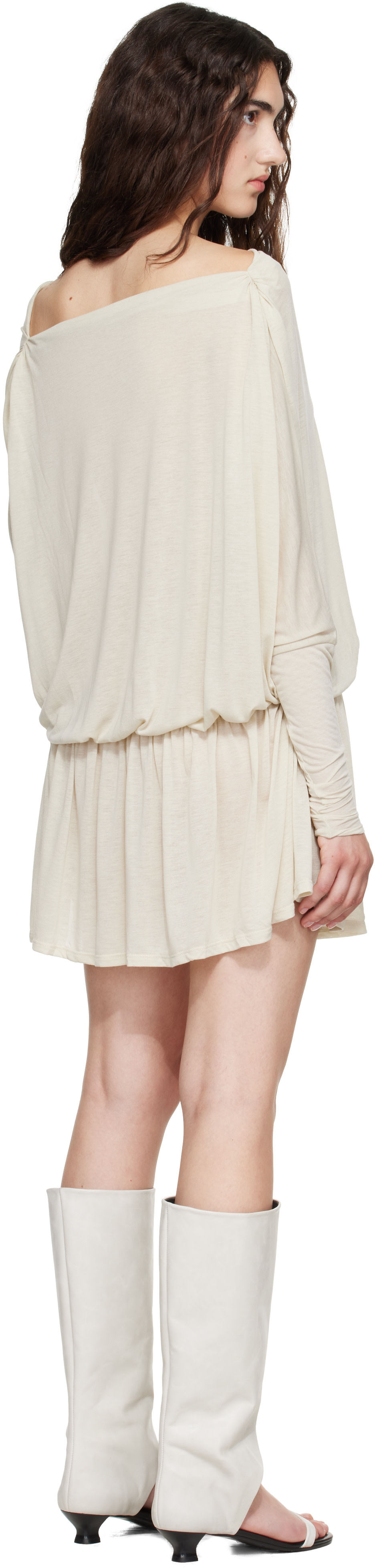BELLE ANNA - Robe courte Alder grise