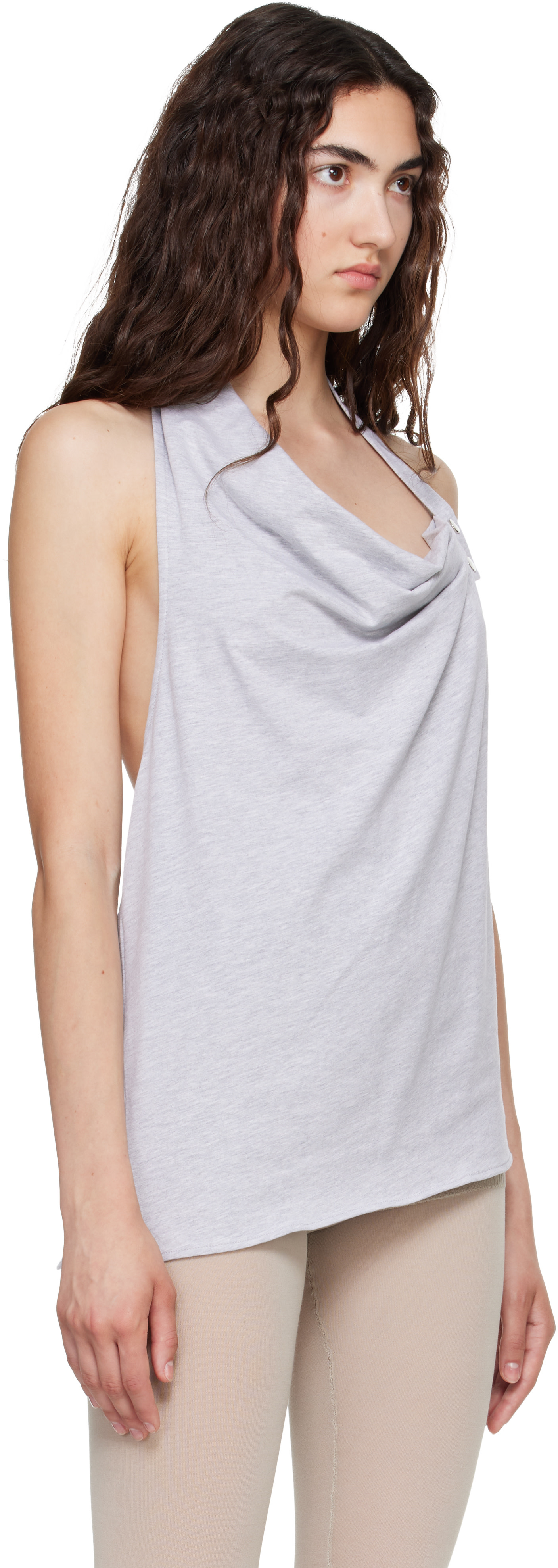 BELLE ANNA - Haut Miray gris