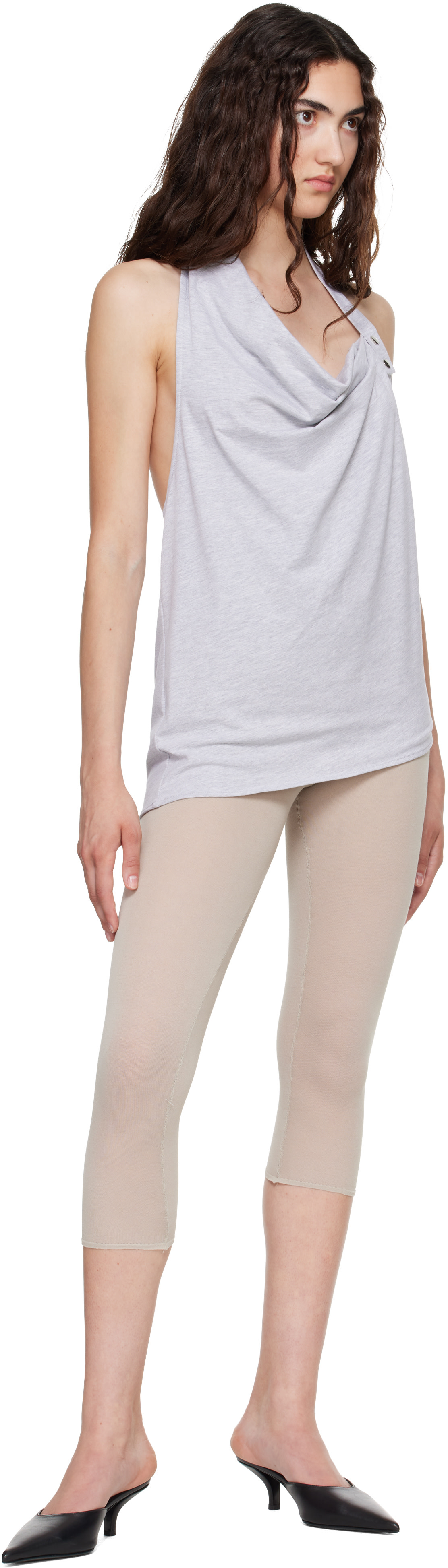 BELLE ANNA - Haut Miray gris