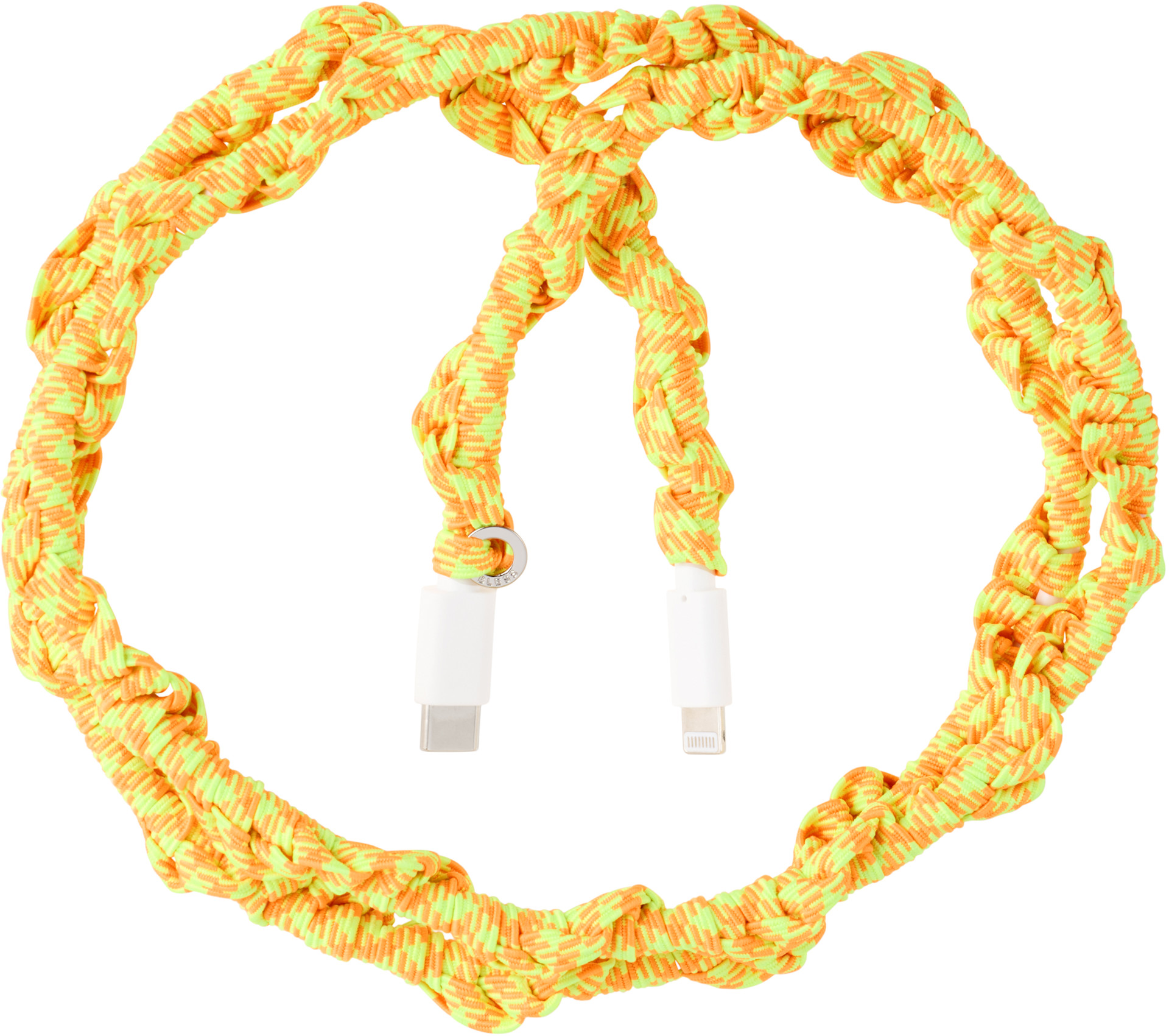 Bless - Yellow Reflexic Elastic Charger Cable
