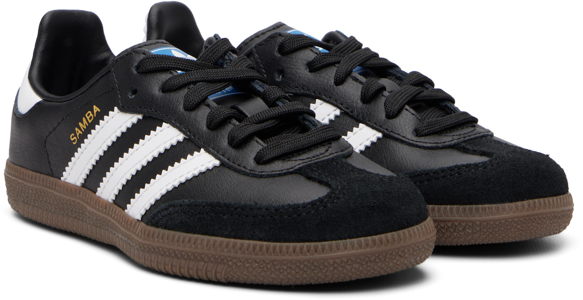 adidas Kids: リトルキッズ｜ブラック Samba OG スニーカー | SSENSE 日本