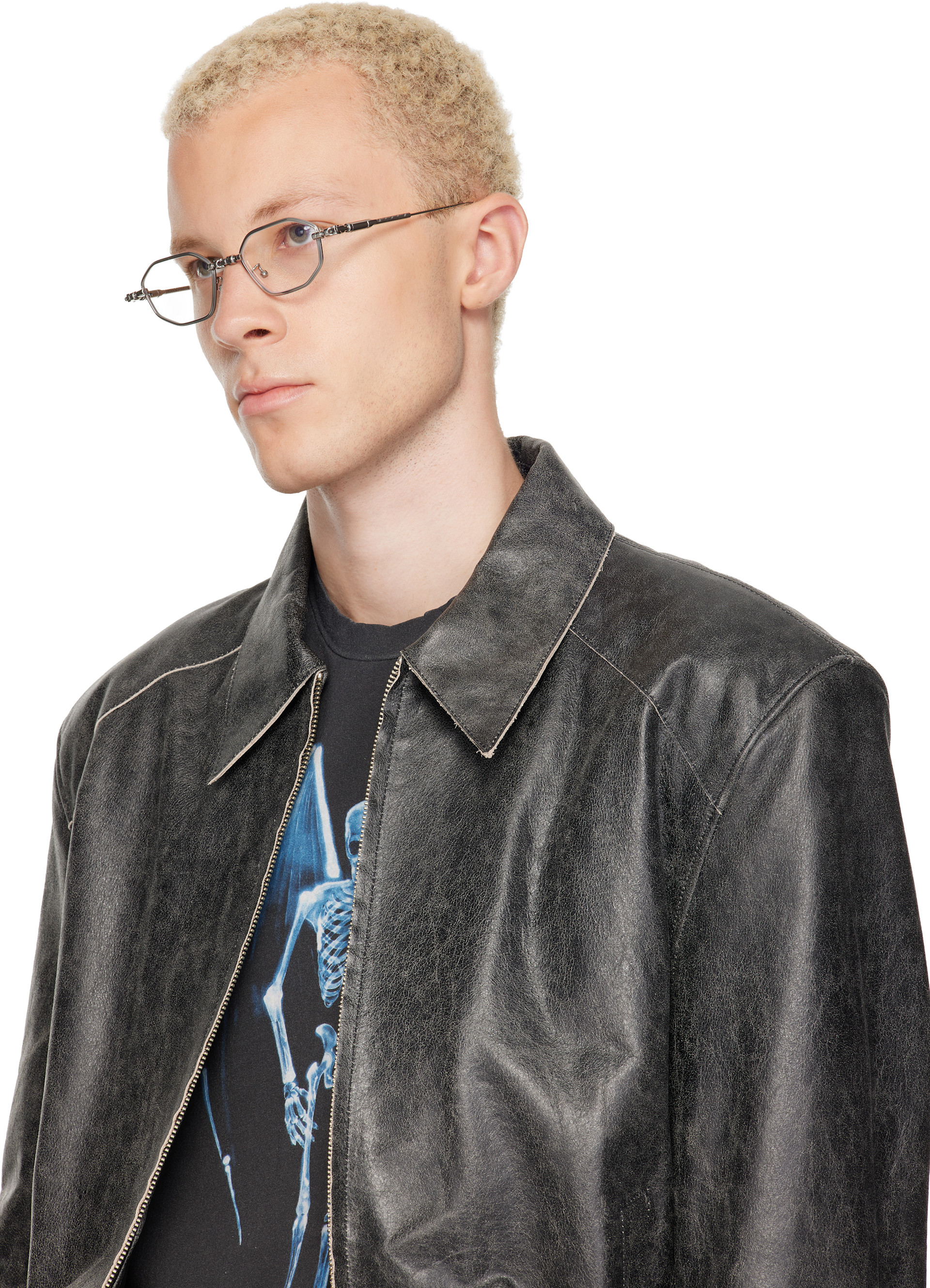 Kuboraum - Lunettes H66 argentées