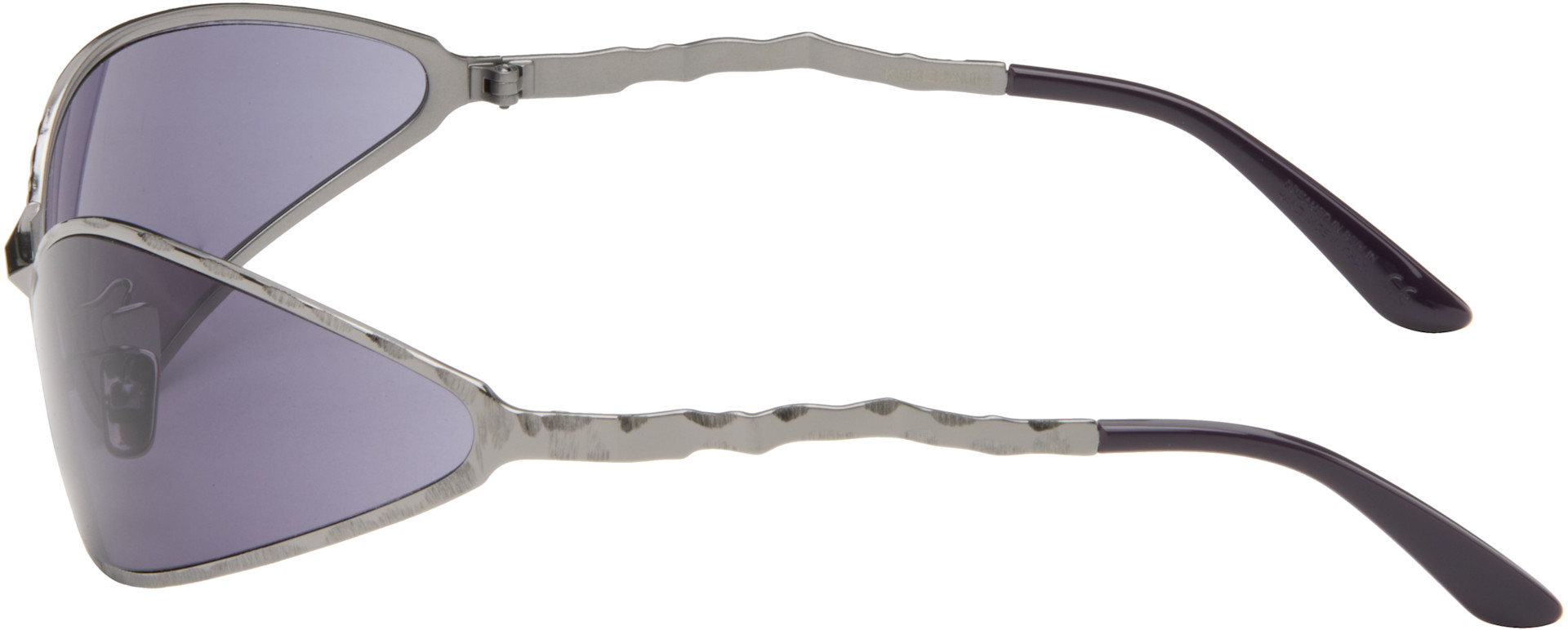 Kuboraum: Gunmetal H33 Sunglasses | SSENSE