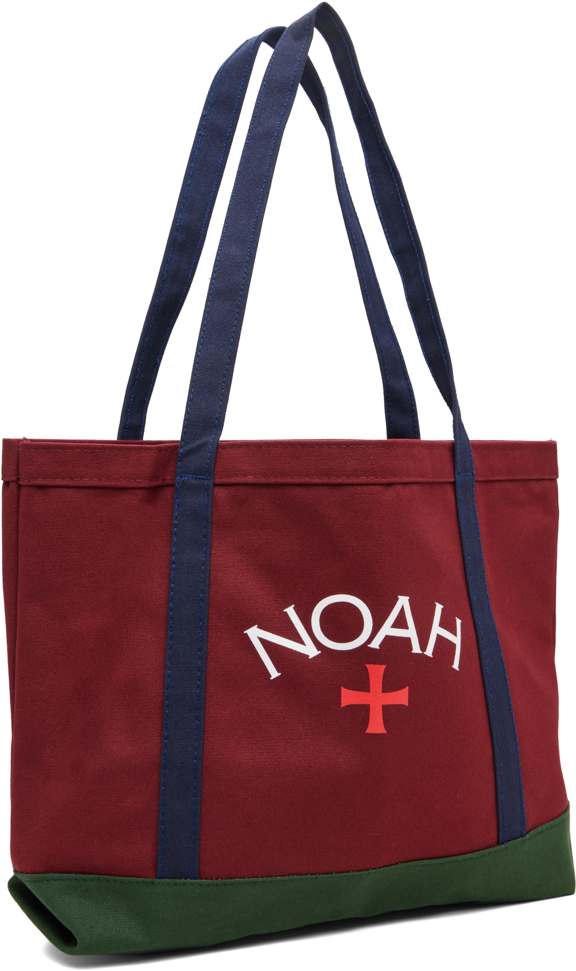 Noah - Red Tri-Color Logo Tote