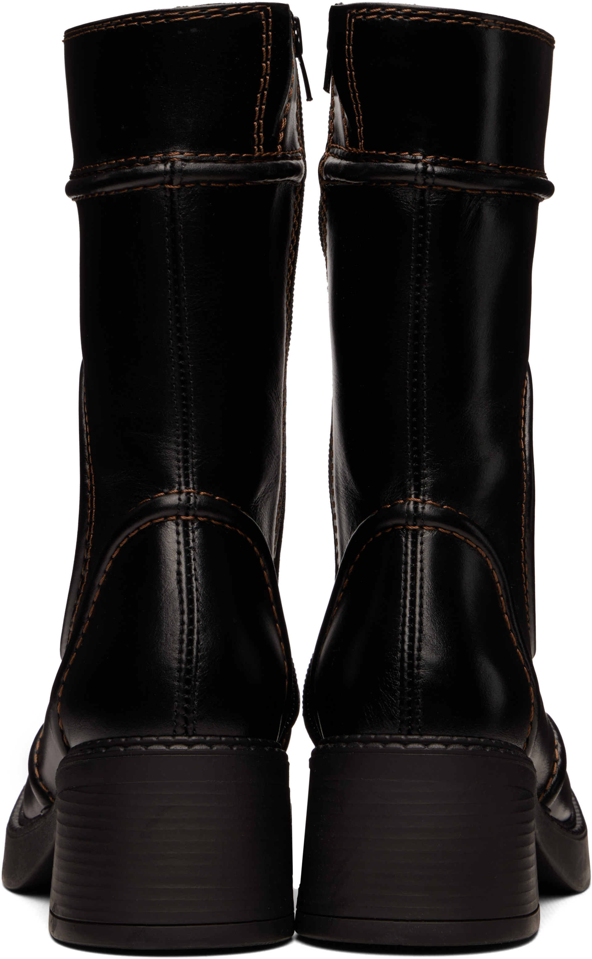 Miista - Bottes Malene brunes