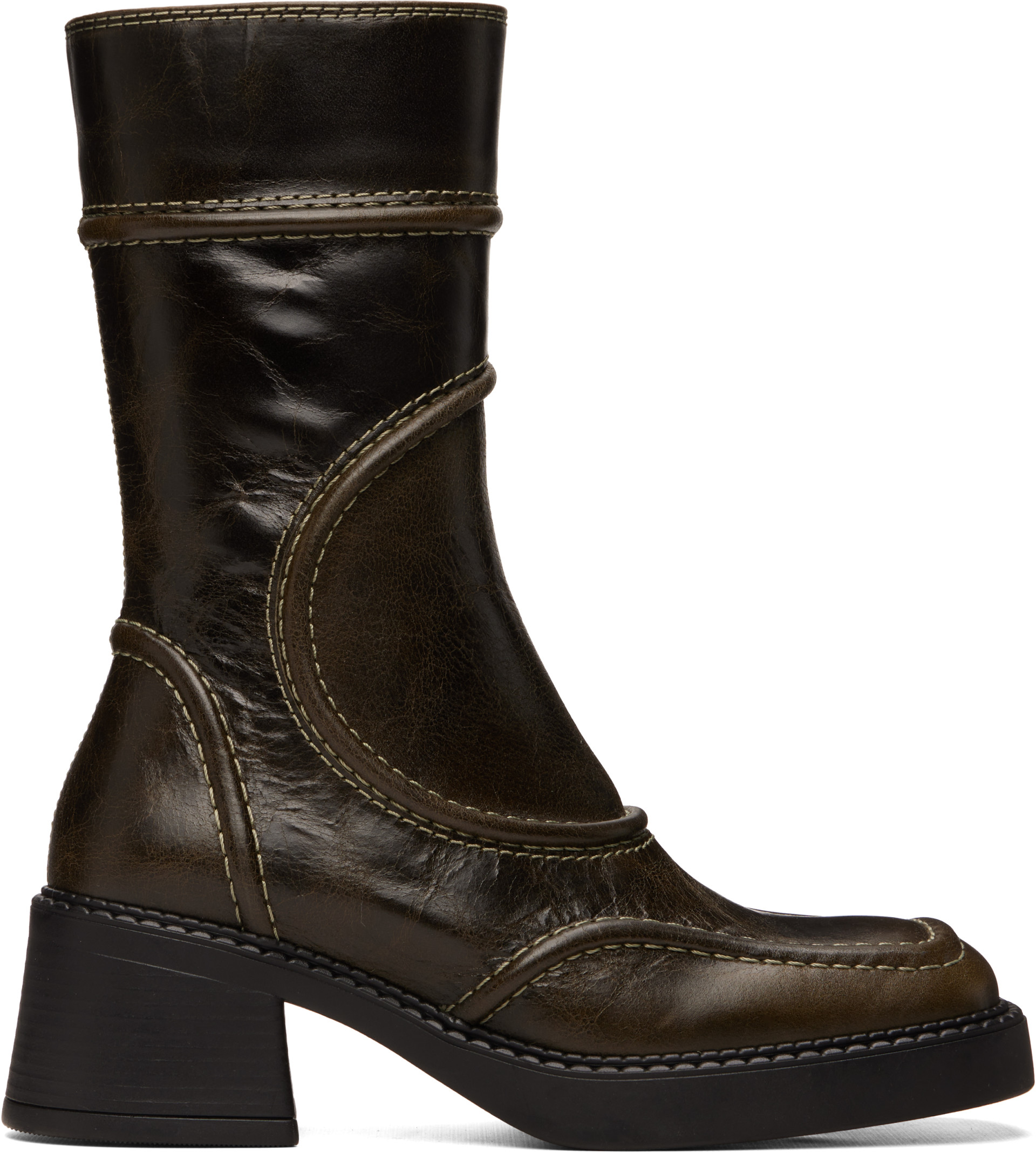 Miista - Bottes Malene kaki