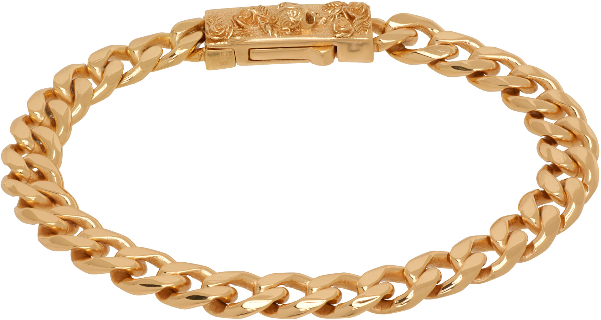 Emanuele Bicocchi - Skull Box Clasp チェーンブレスレット