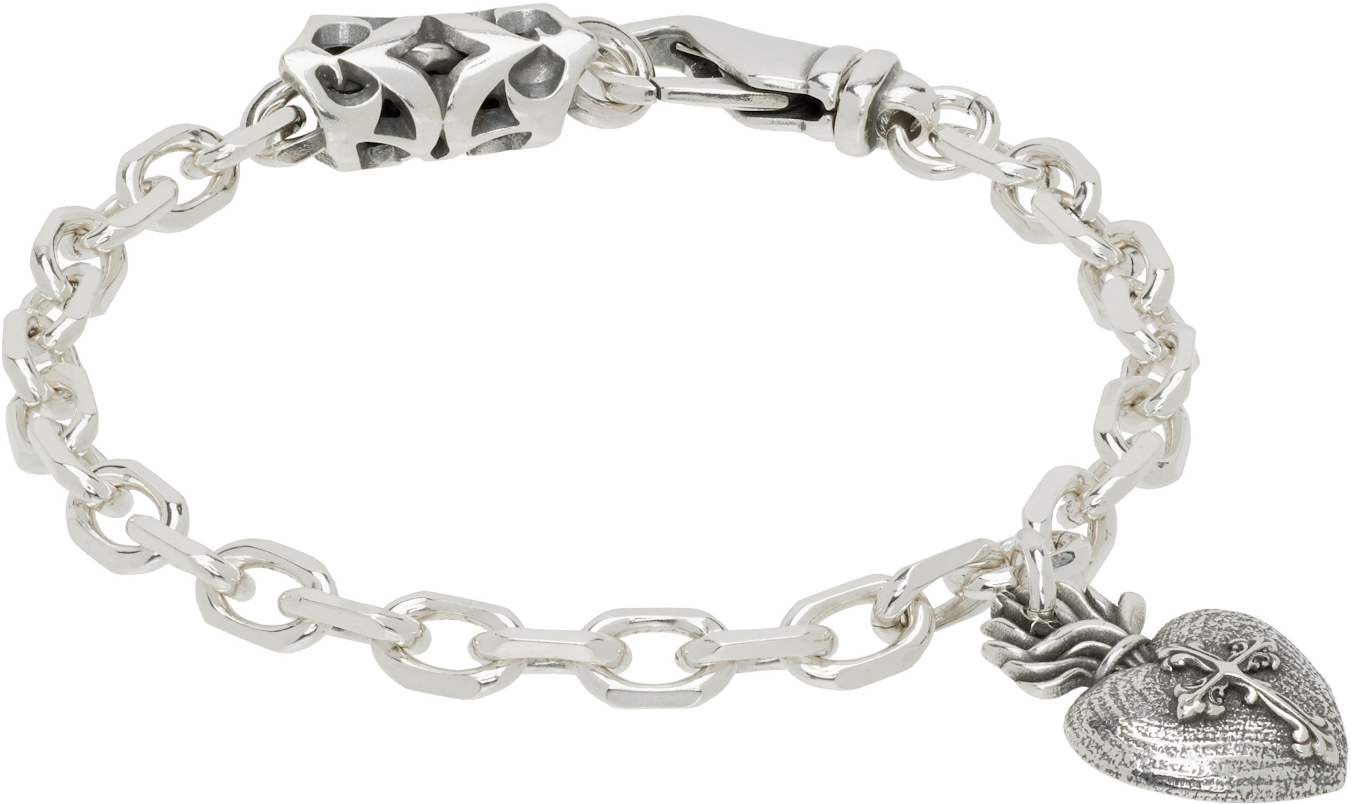 Emanuele Bicocchi: Sacred Heart Bracelet | SSENSE