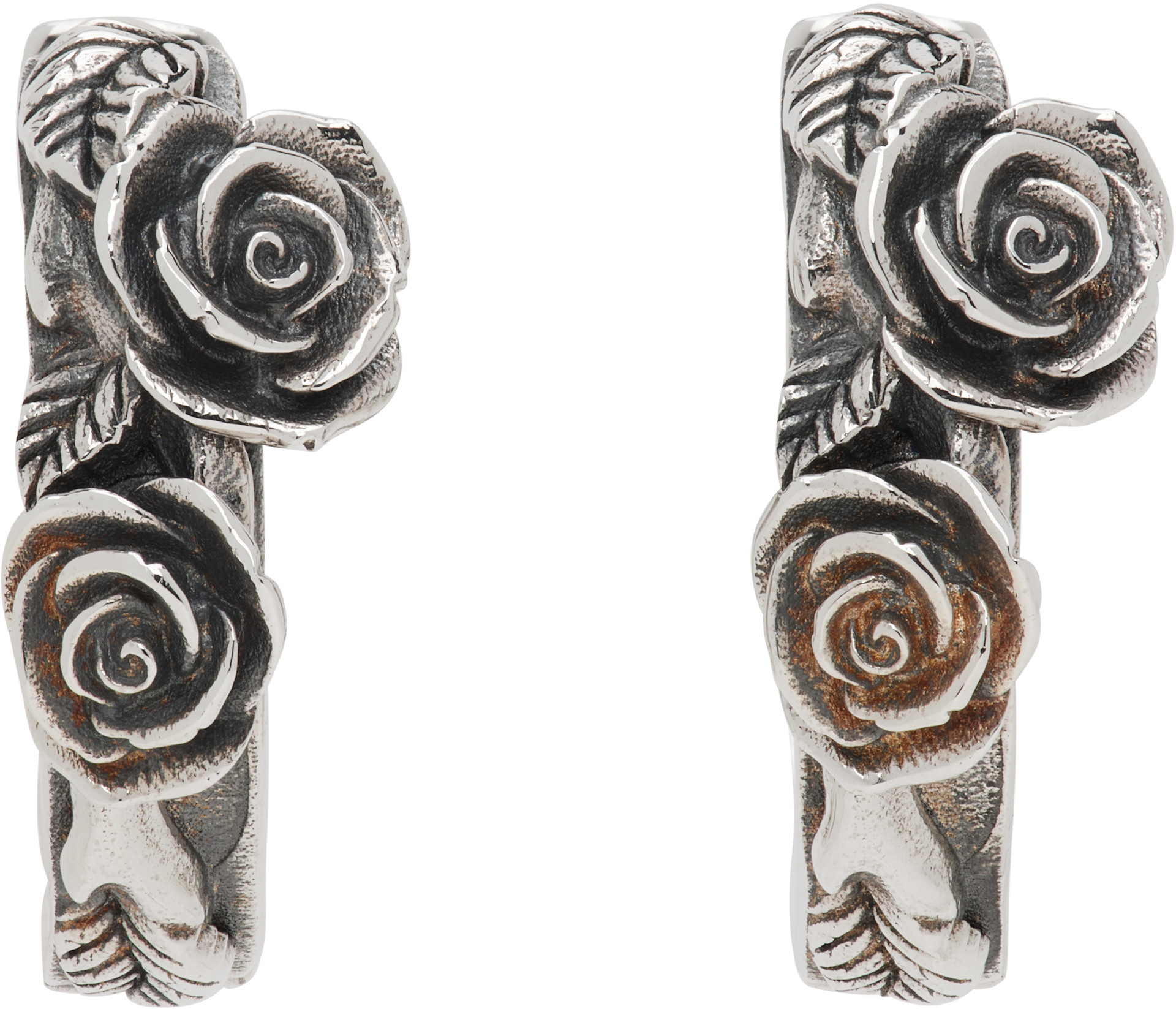 Emanuele Bicocchi - Rose フープピアス