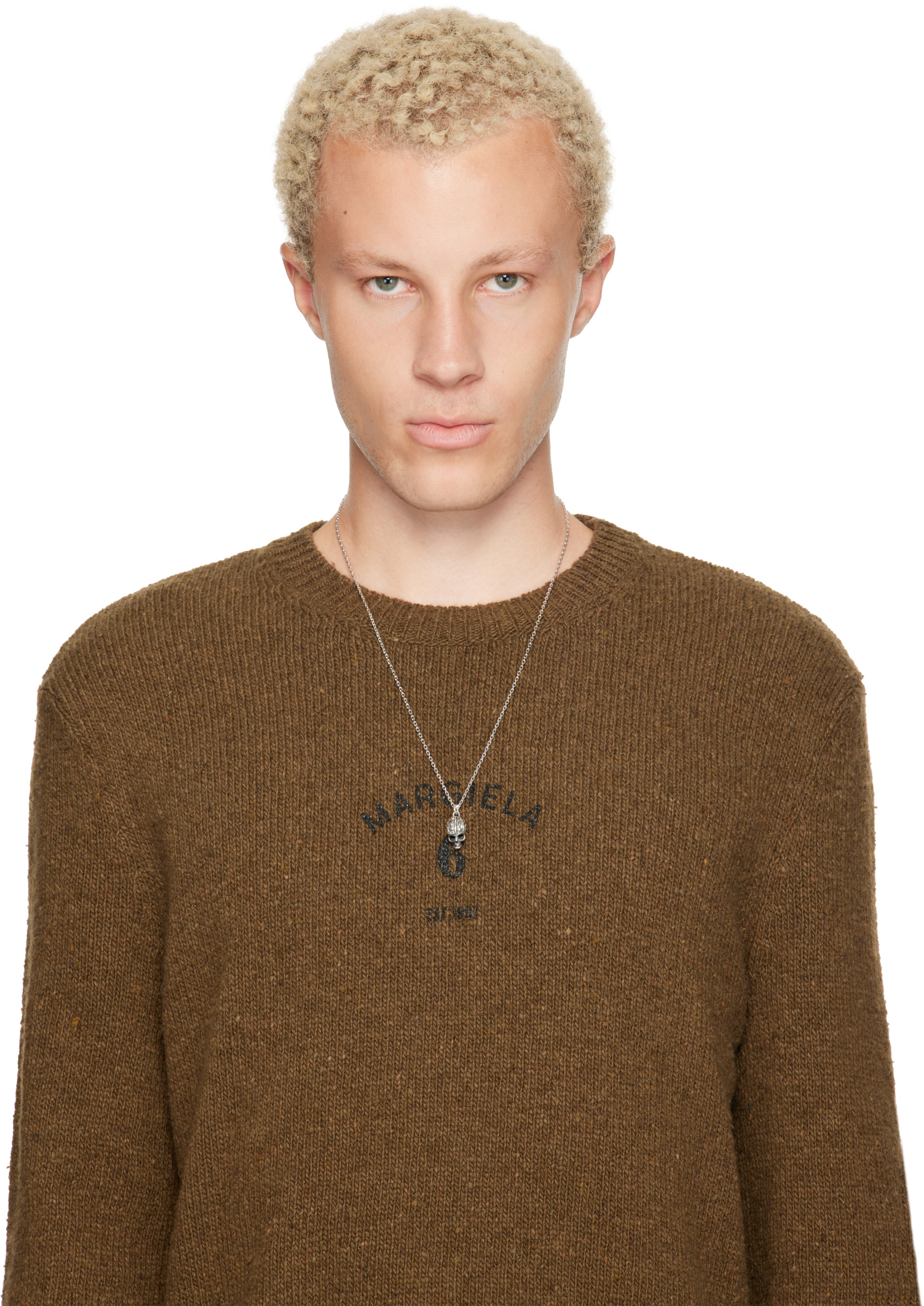 Emanuele Bicocchi - Large Skull Necklace