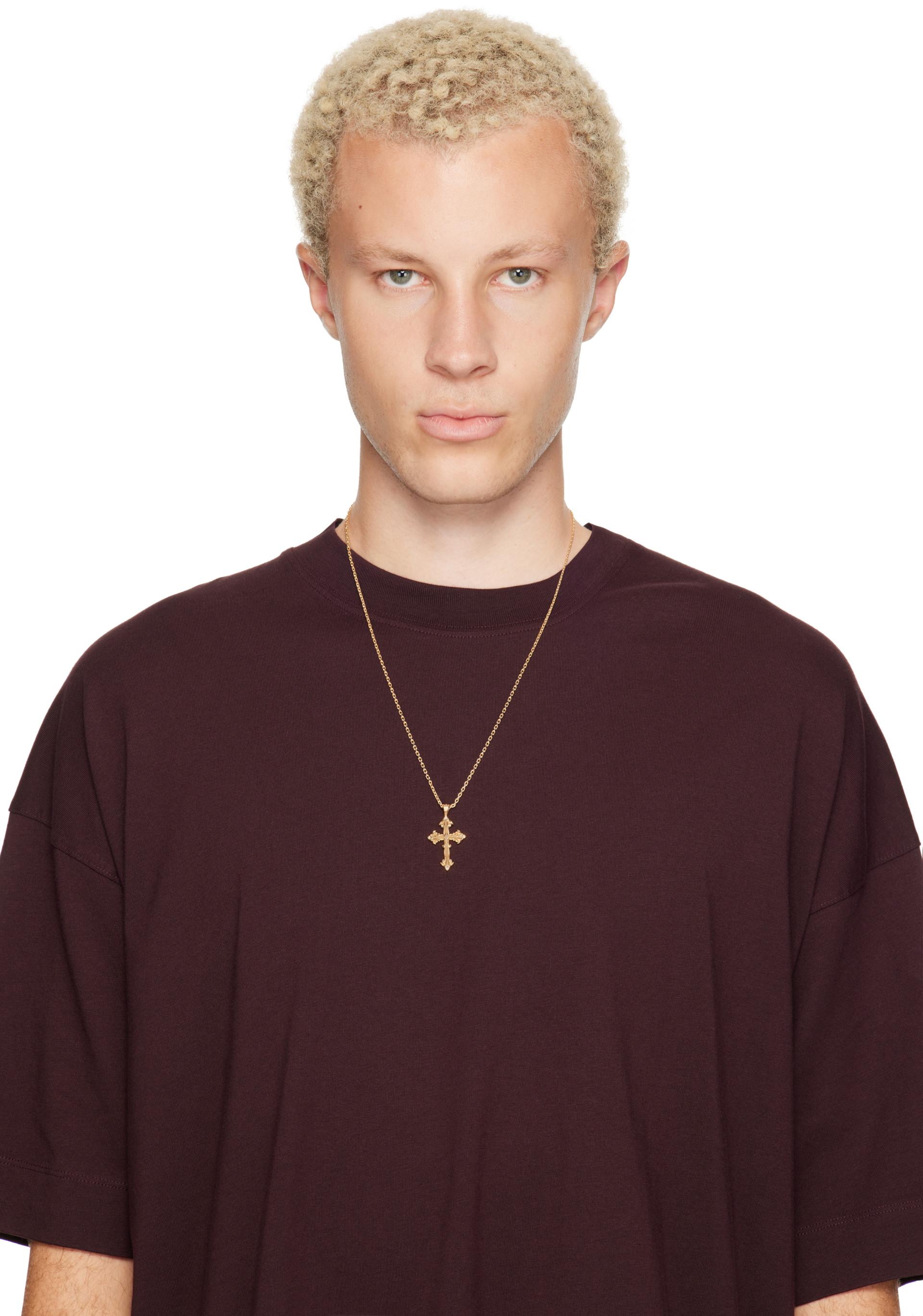 Emanuele Bicocchi - Small Avelli Cross Necklace