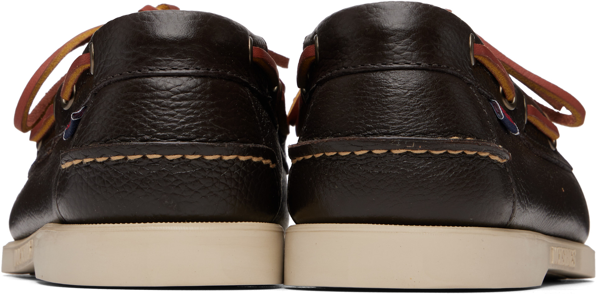 Sebago: ブラウン Portland Martellato デッキシューズ | SSENSE 日本