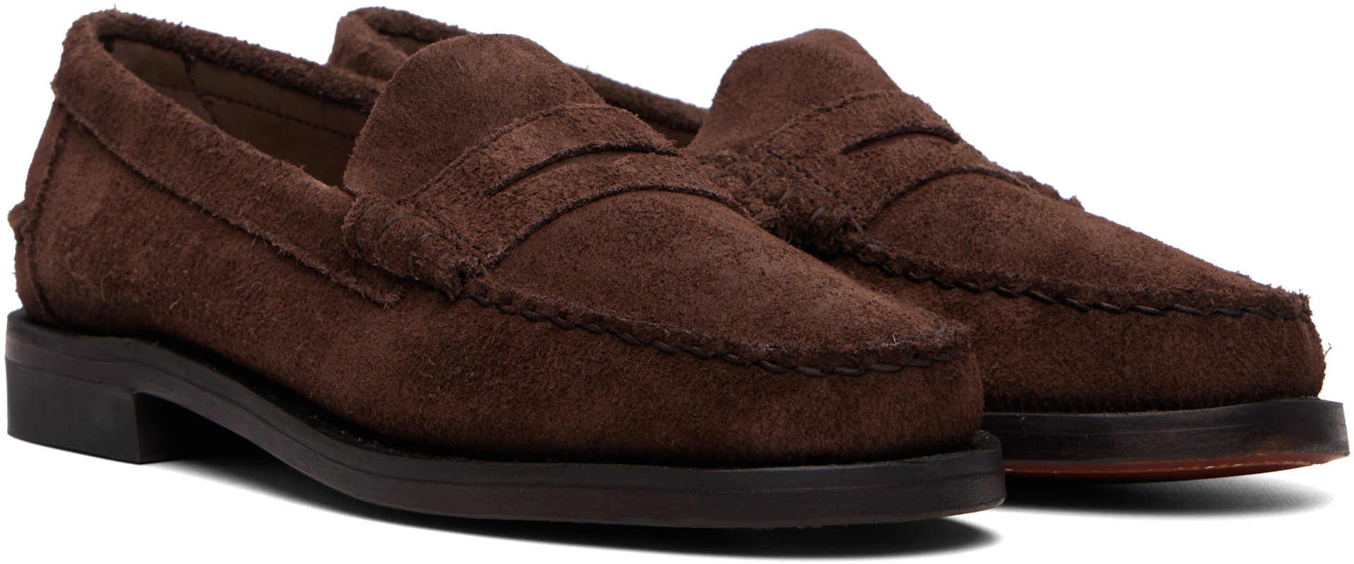 Sebago - Flâneurs Dan bruns en suède