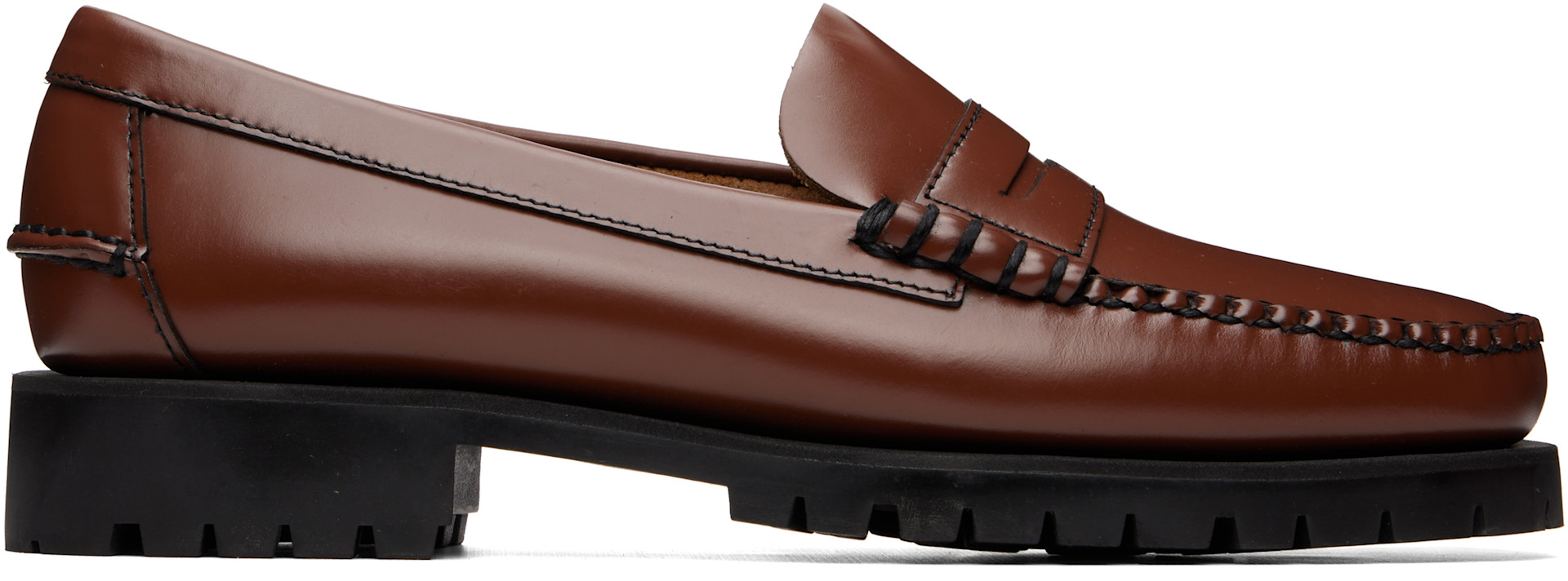 Sebago - Flâneurs Dan bruns à semelle épaisse
