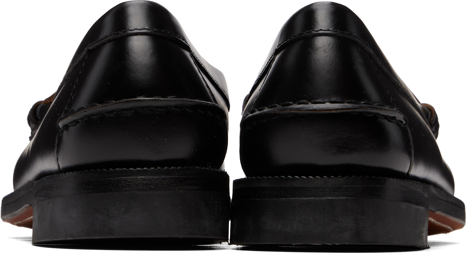 Sebago - Flâneurs Dan noir et blanc