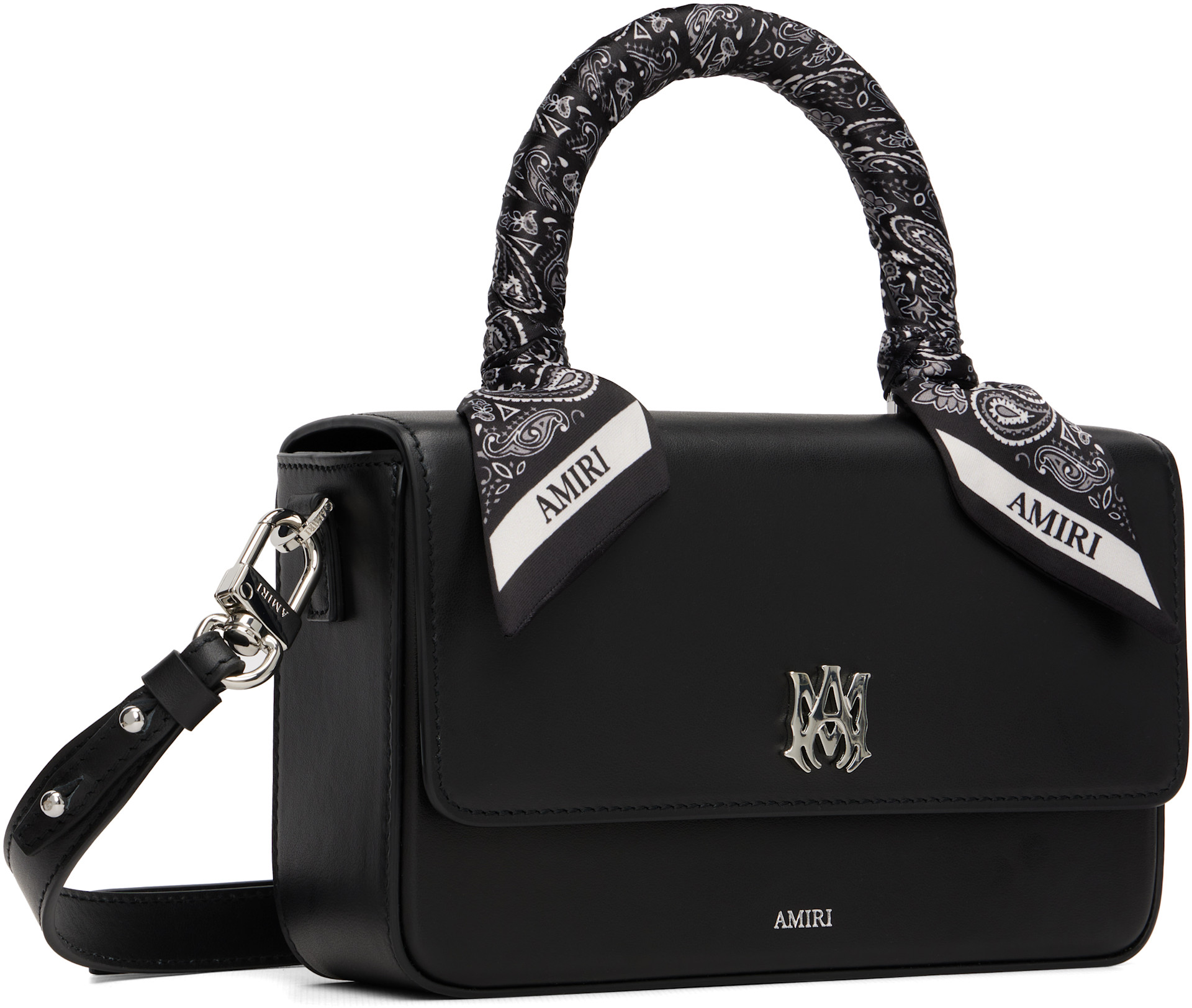 AMIRI: Black Micro Long MA Bag | SSENSE
