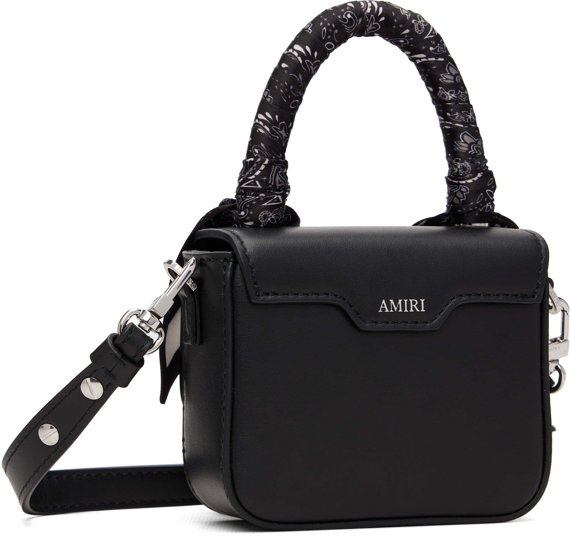 AMIRI: Black Nano MA Bag | SSENSE