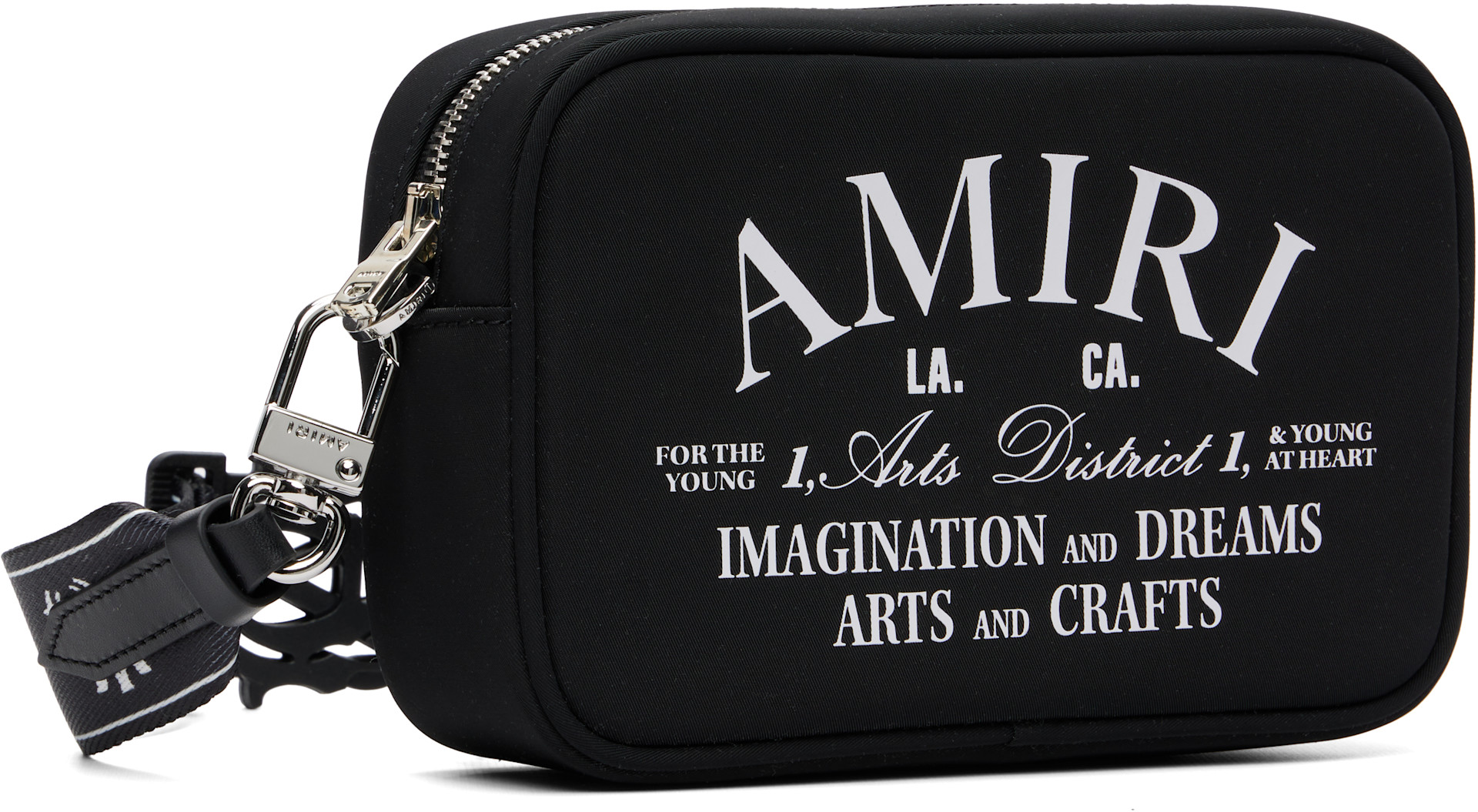 AMIRI - Sac caméra noir à logo Arts District