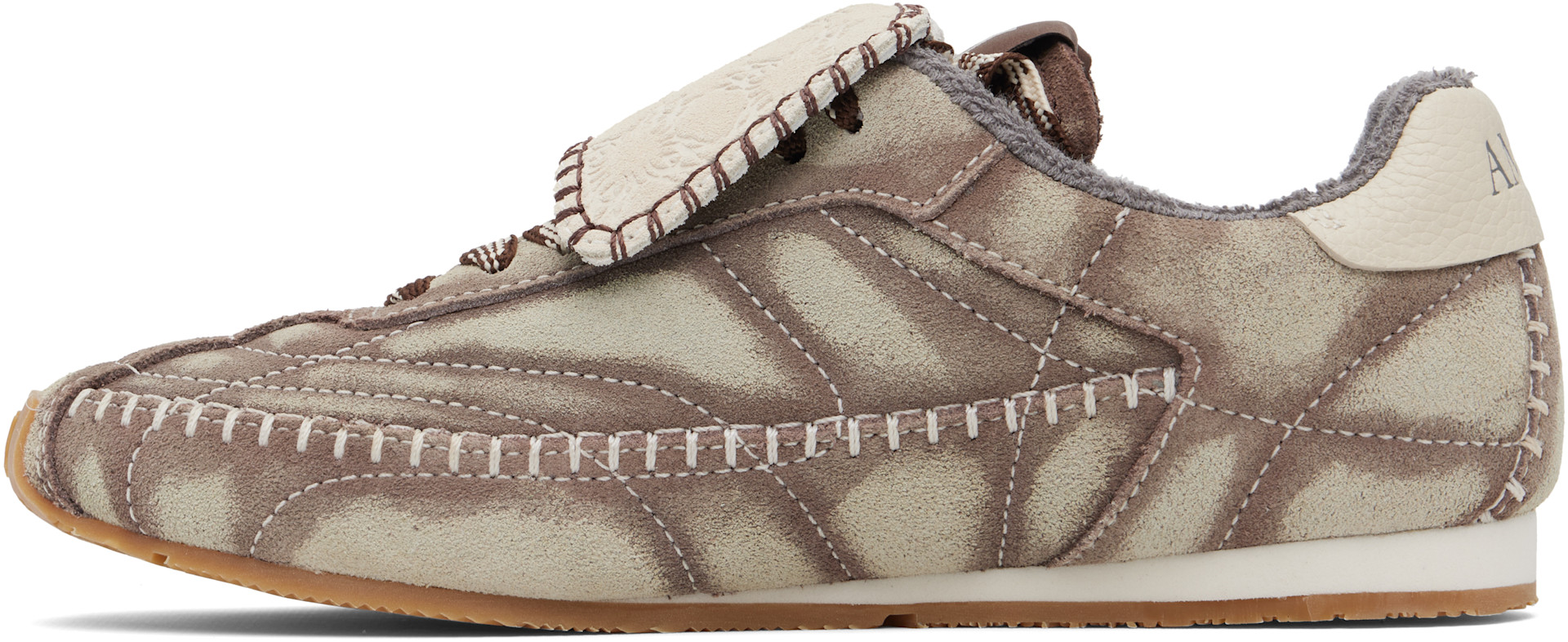 AMIRI - Baskets Pacific gris et taupe