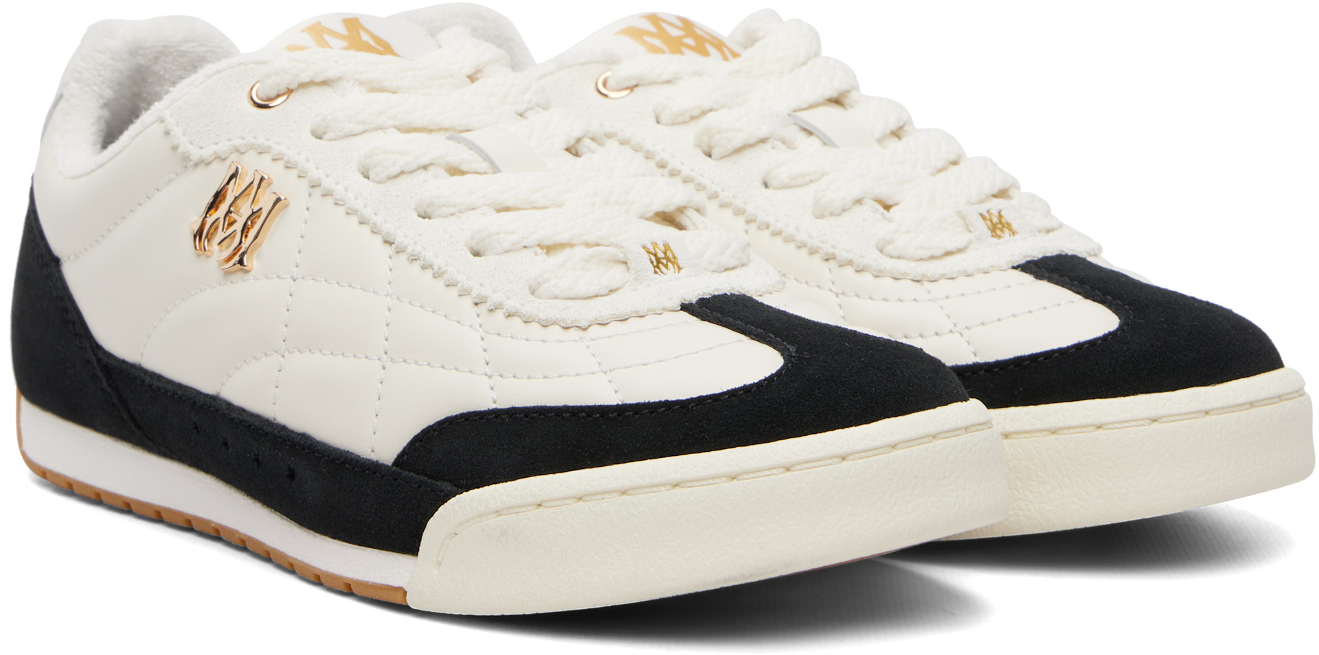 AMIRI: Off-White & Black Coastline Sneakers | SSENSE
