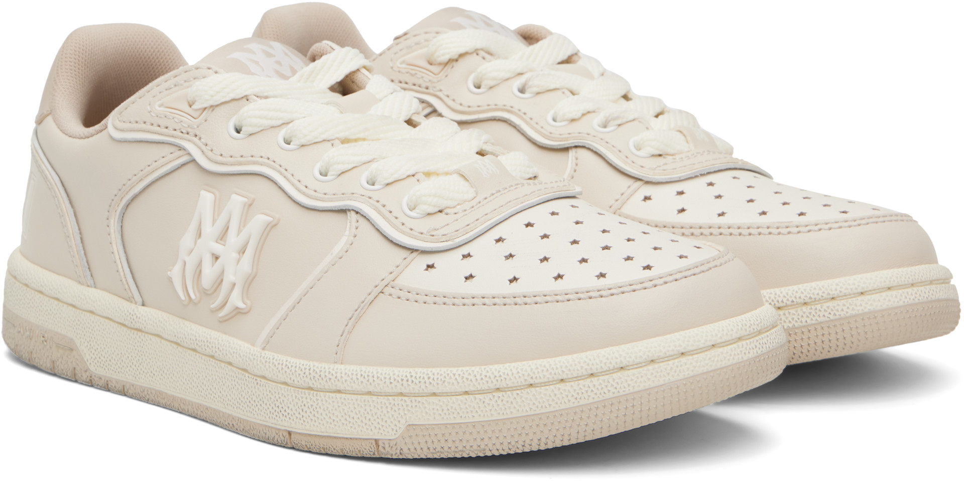 AMIRI - Baskets Newport beiges