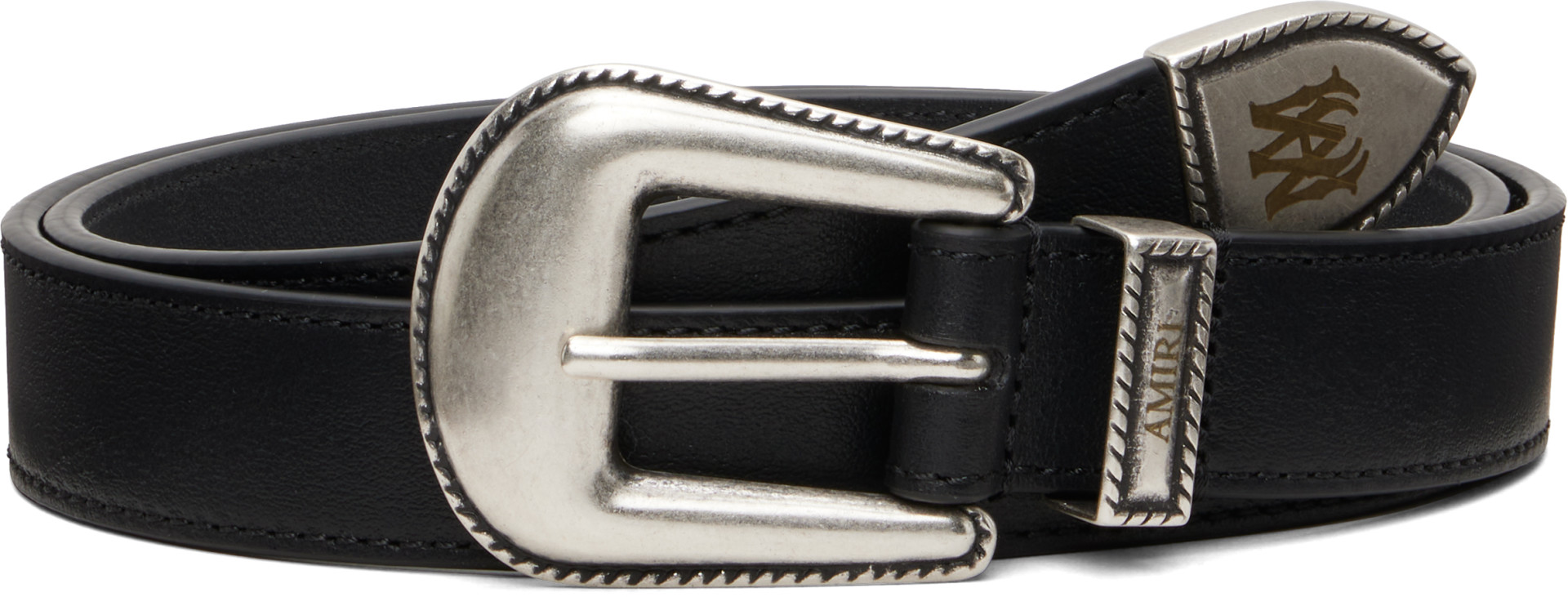 AMIRI - Black Western Belt