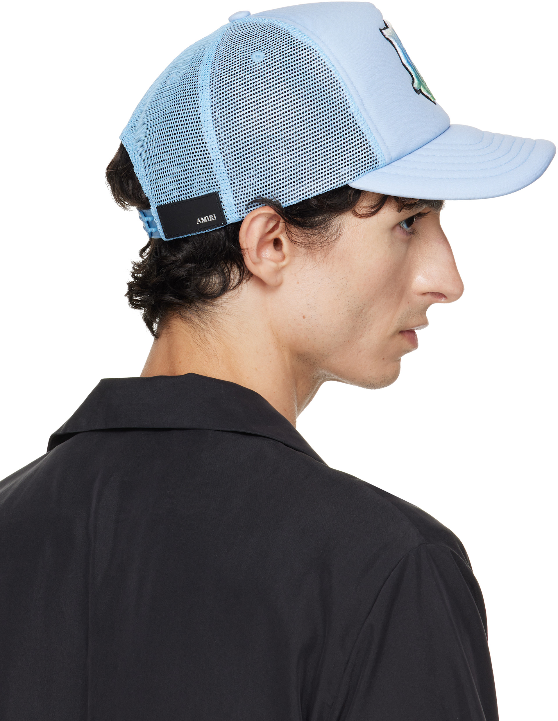 AMIRI - Blue MA Surf Trucker Cap