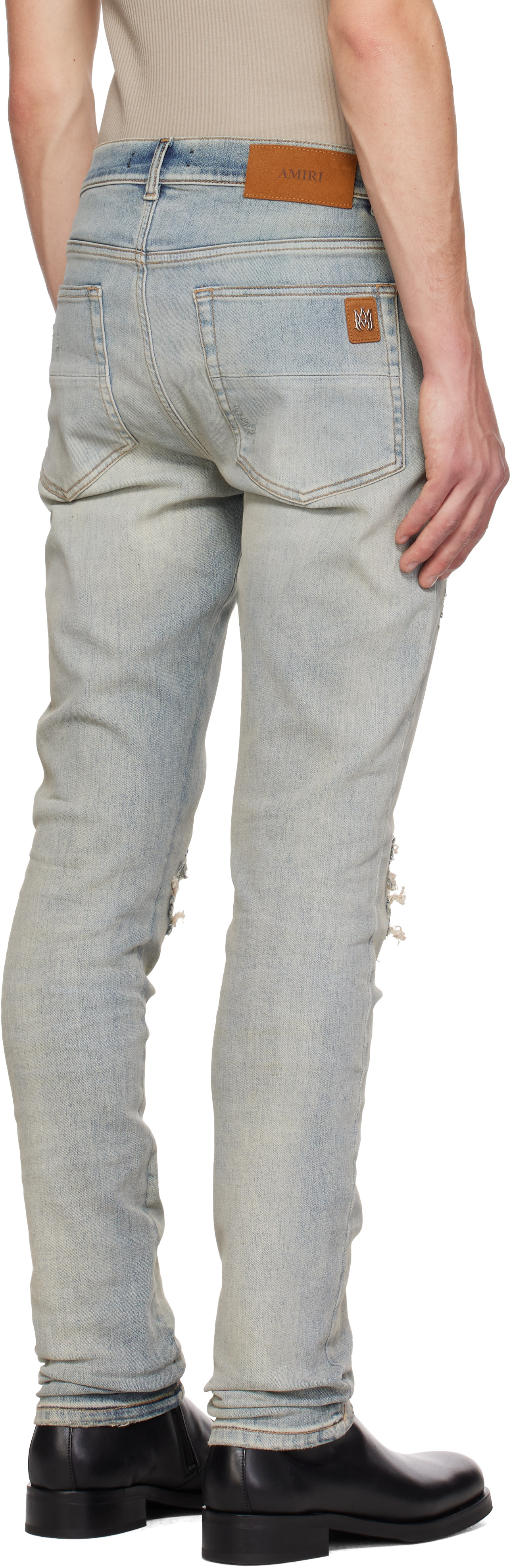 AMIRI - Blue Studs MX1 Jeans