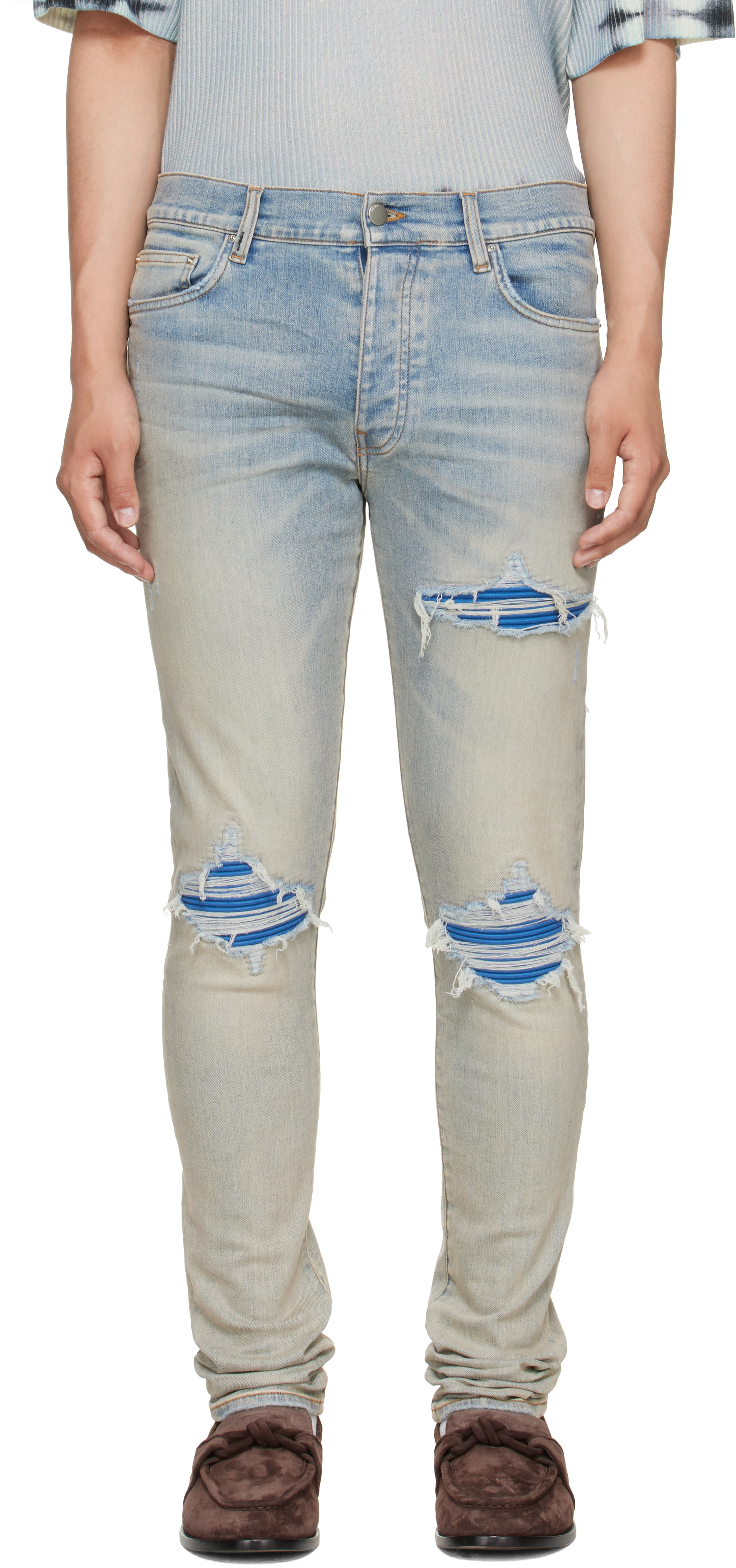 AMIRI - Jean MX1 bleu